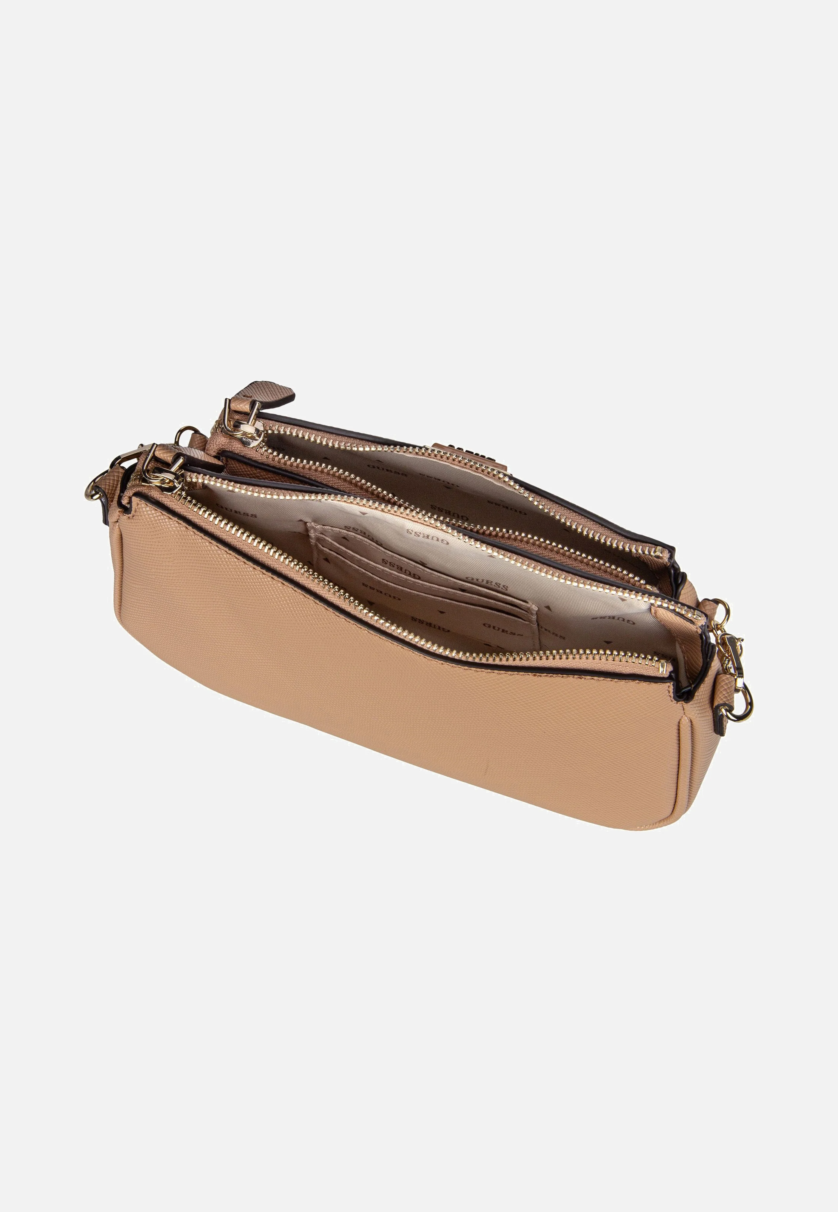 Noelle Double Pouch ZG Beige - Crossbody Bag - Image 3