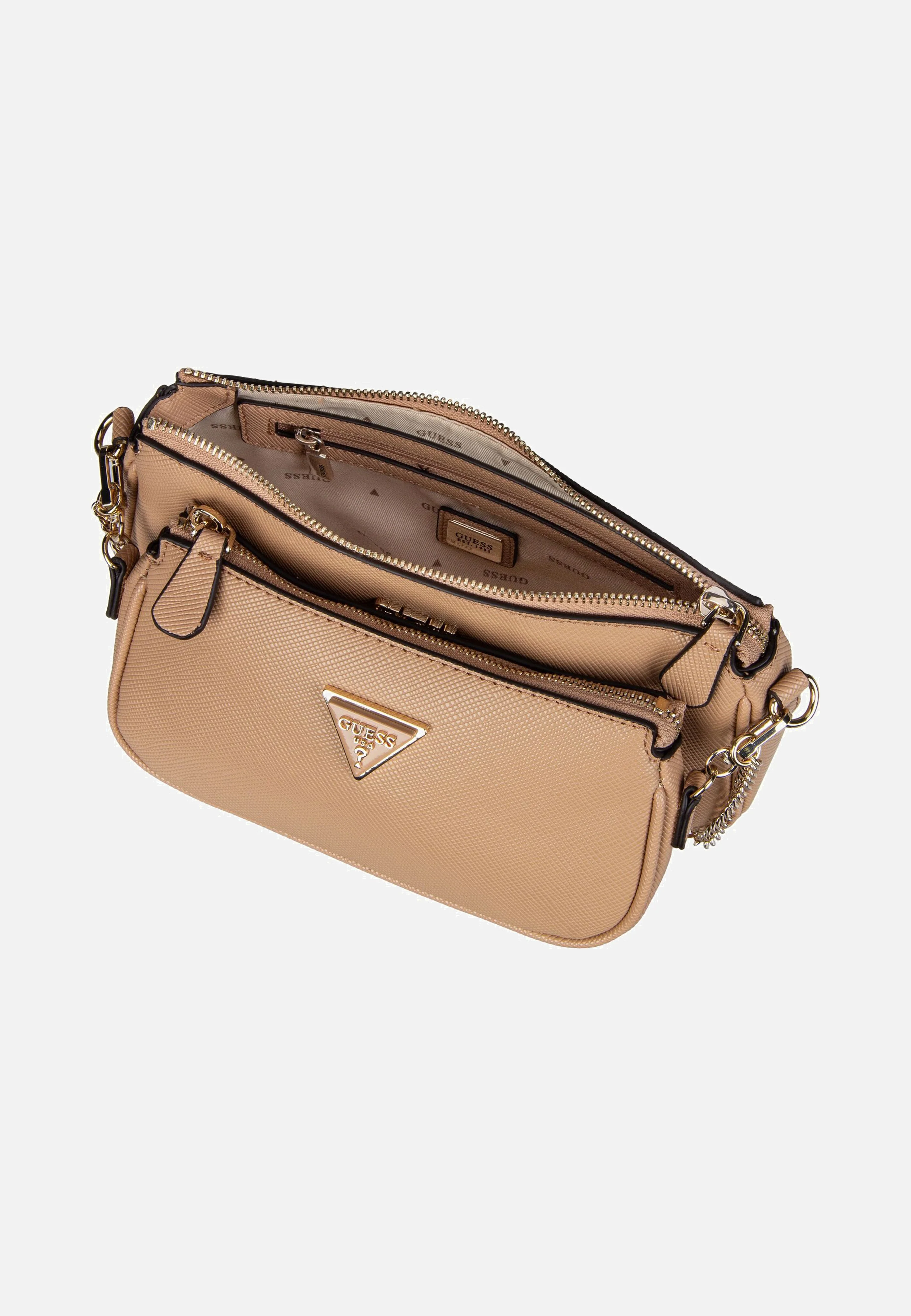 Noelle Double Pouch ZG Beige - Crossbody Bag - Image 4