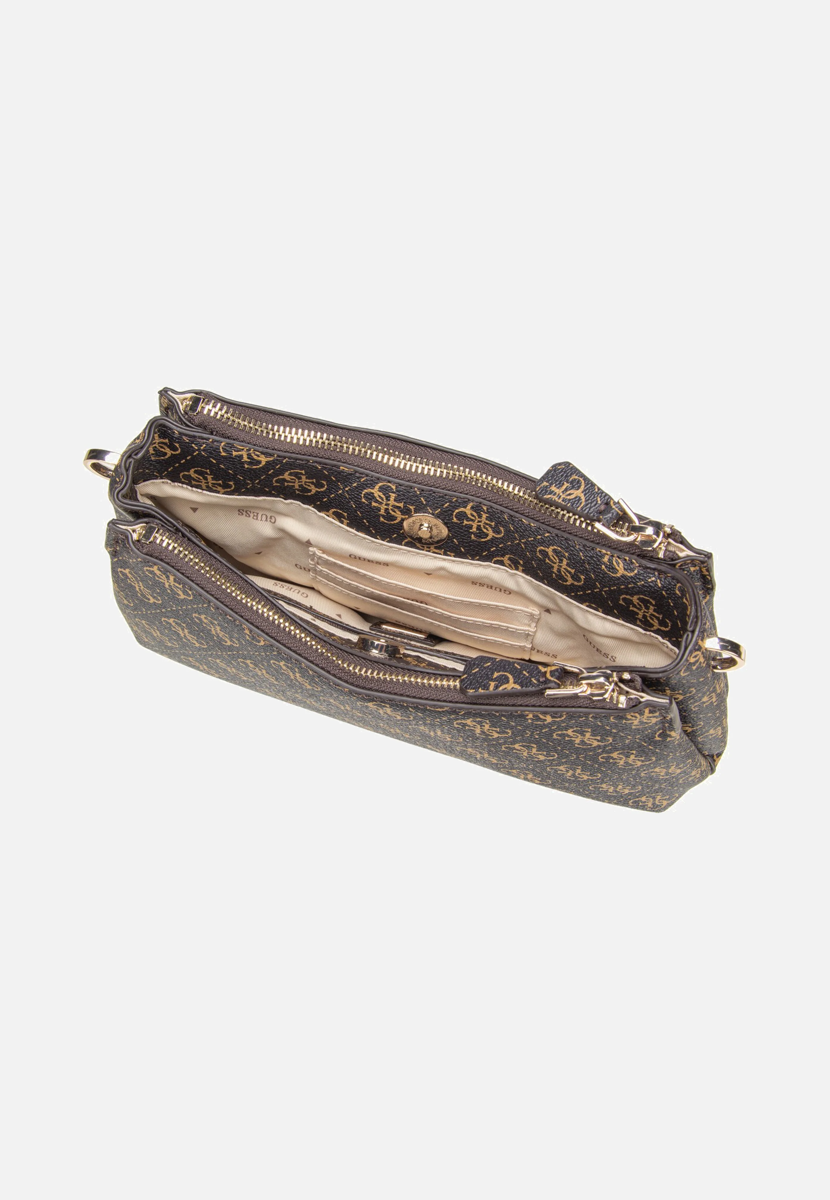 Noelle II 3 Comp Shldr Xbody Brown Logo - Umhängetasche - Image 6