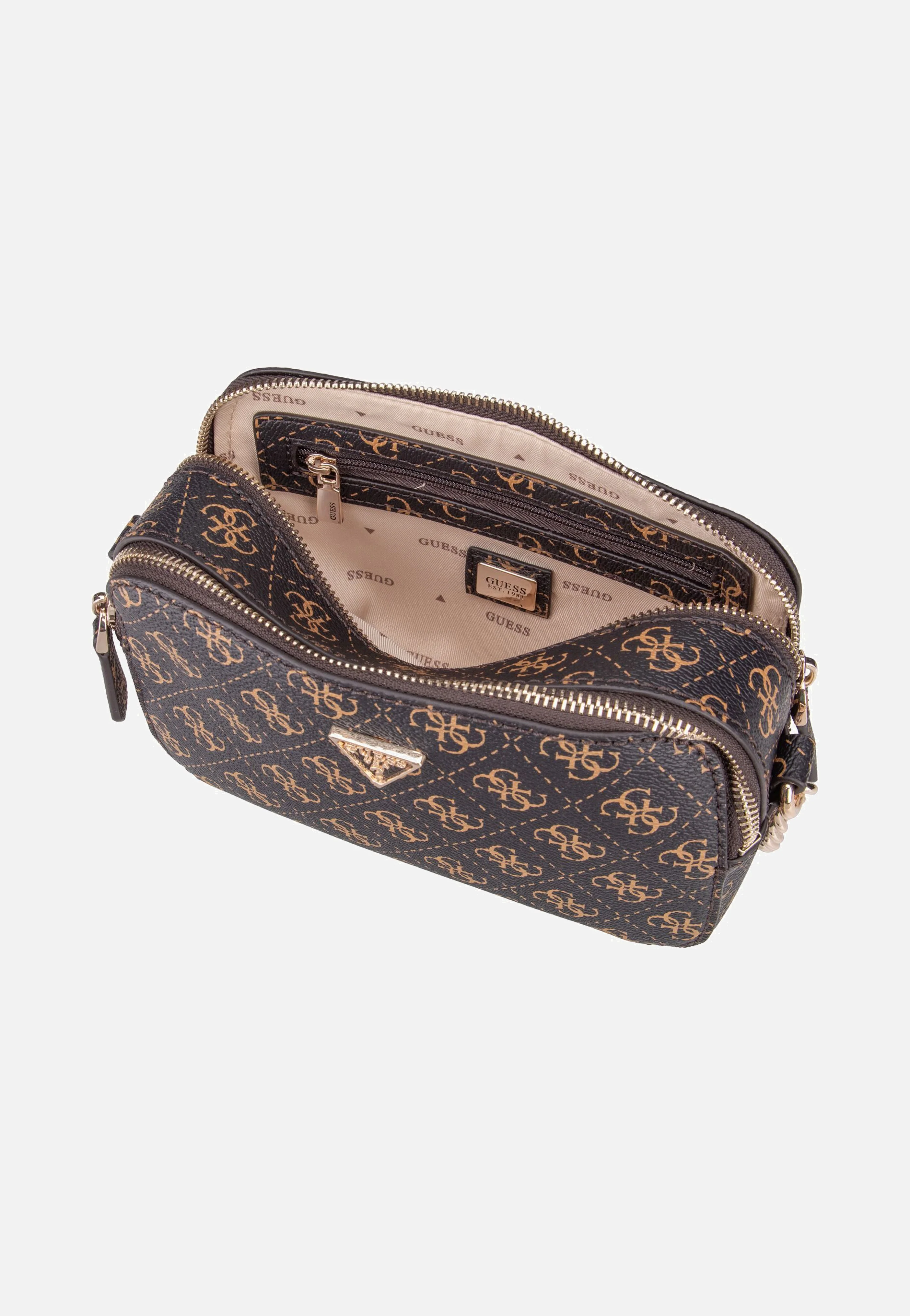 Noelle II CB Camera 72140 Logo Brown - Crossbody Bag - Image 3