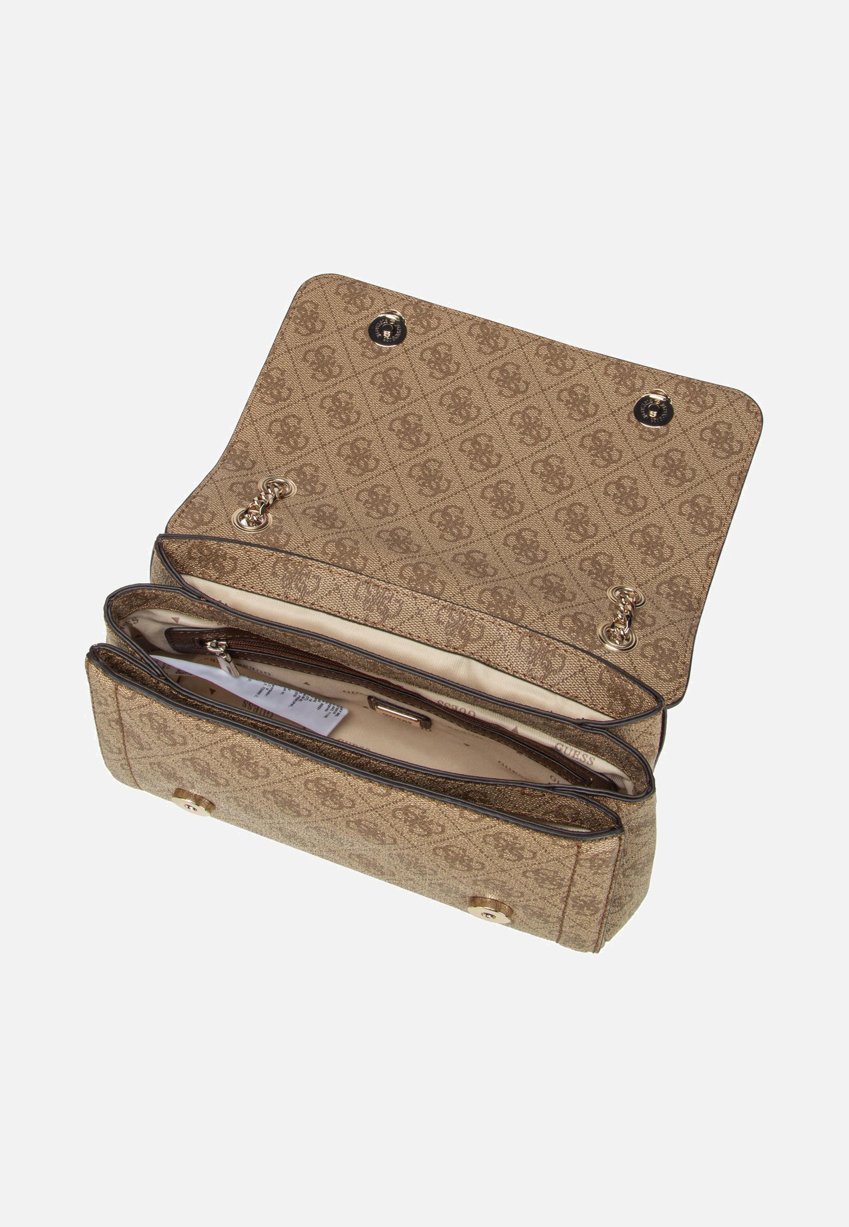 Noelle II Conv XBody Flap 72210 Latte Logo/Brown - Umhängetasche - Image 5