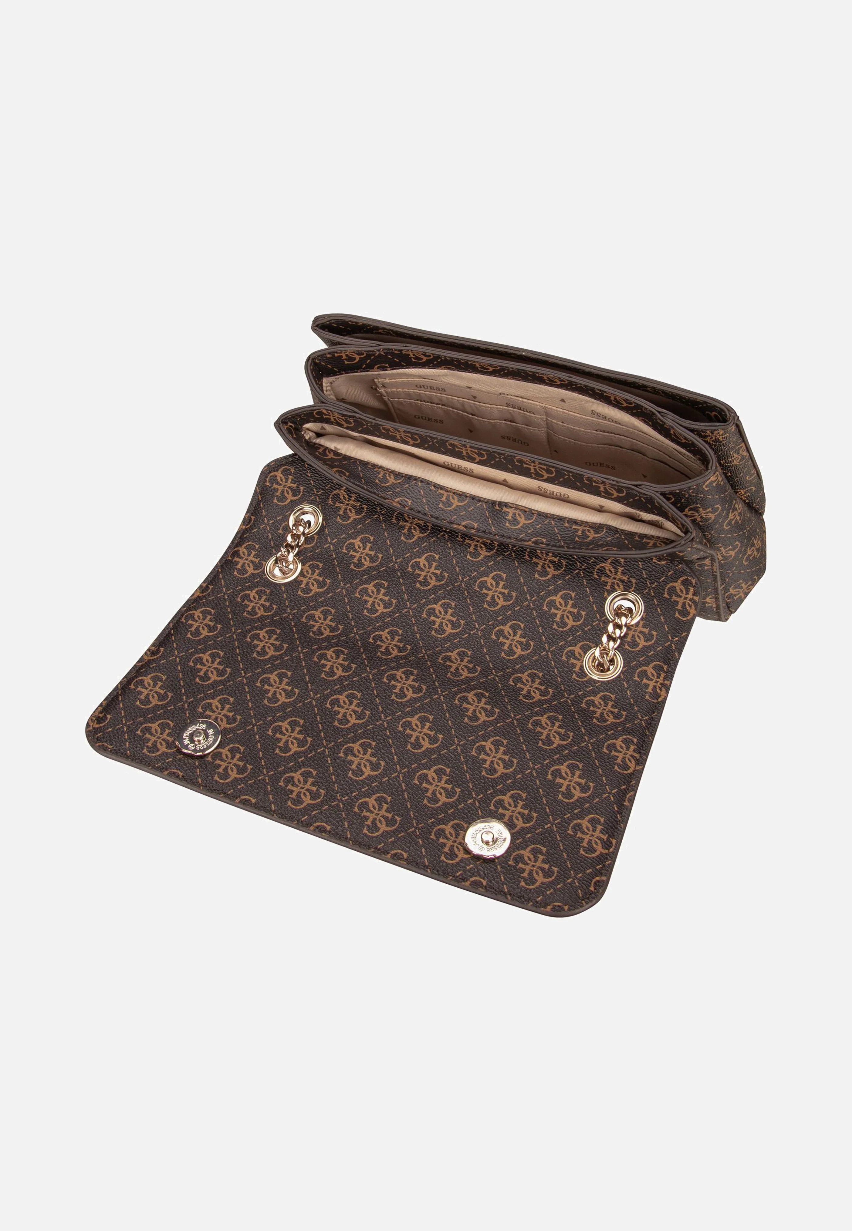 Noelle II Conv XBody Flap 72210 Logo Brown - Umhängetasche - Image 4