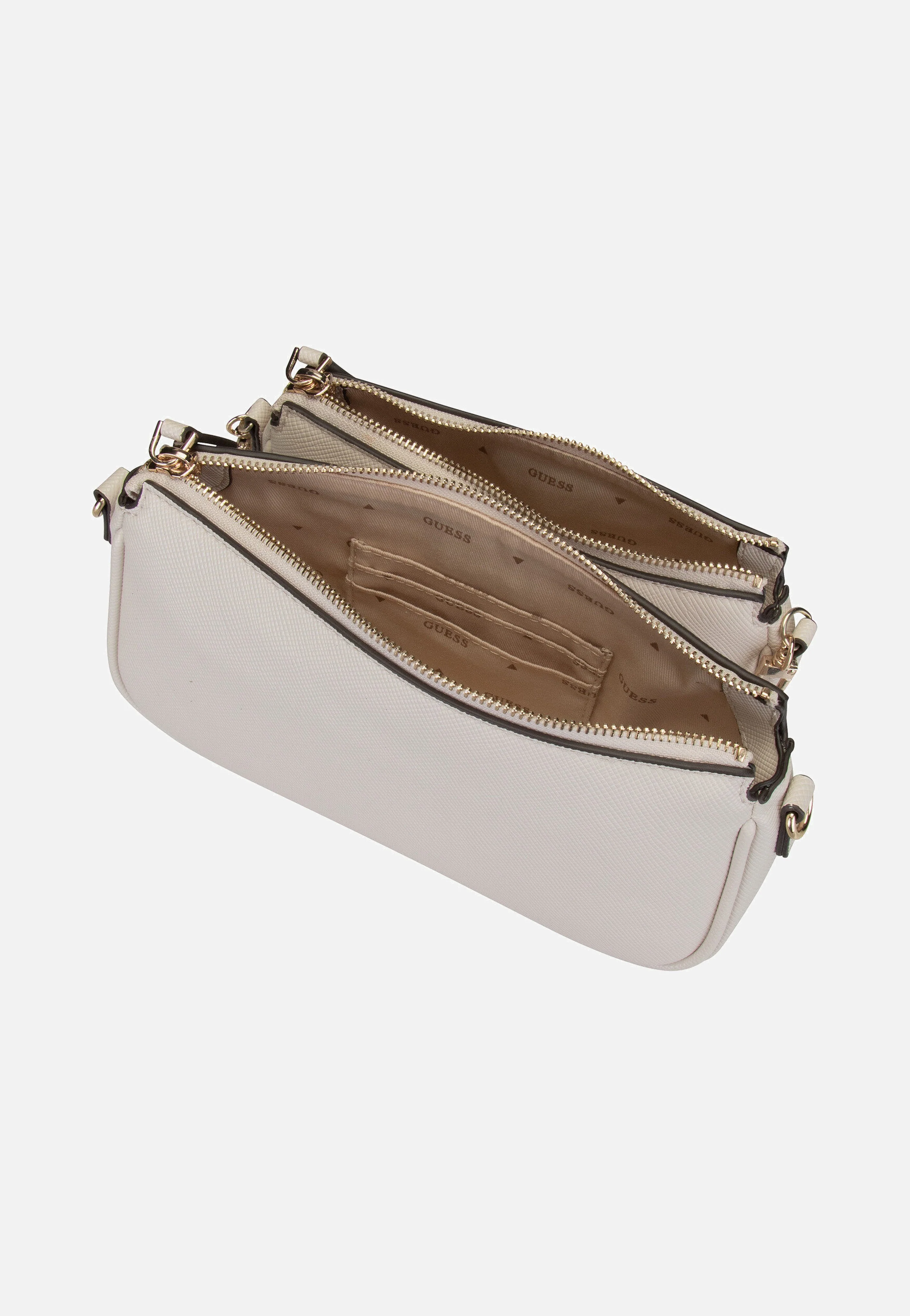 Noelle II Double Pouch CB 72710 Bone - Crossbody Bag - Image 4