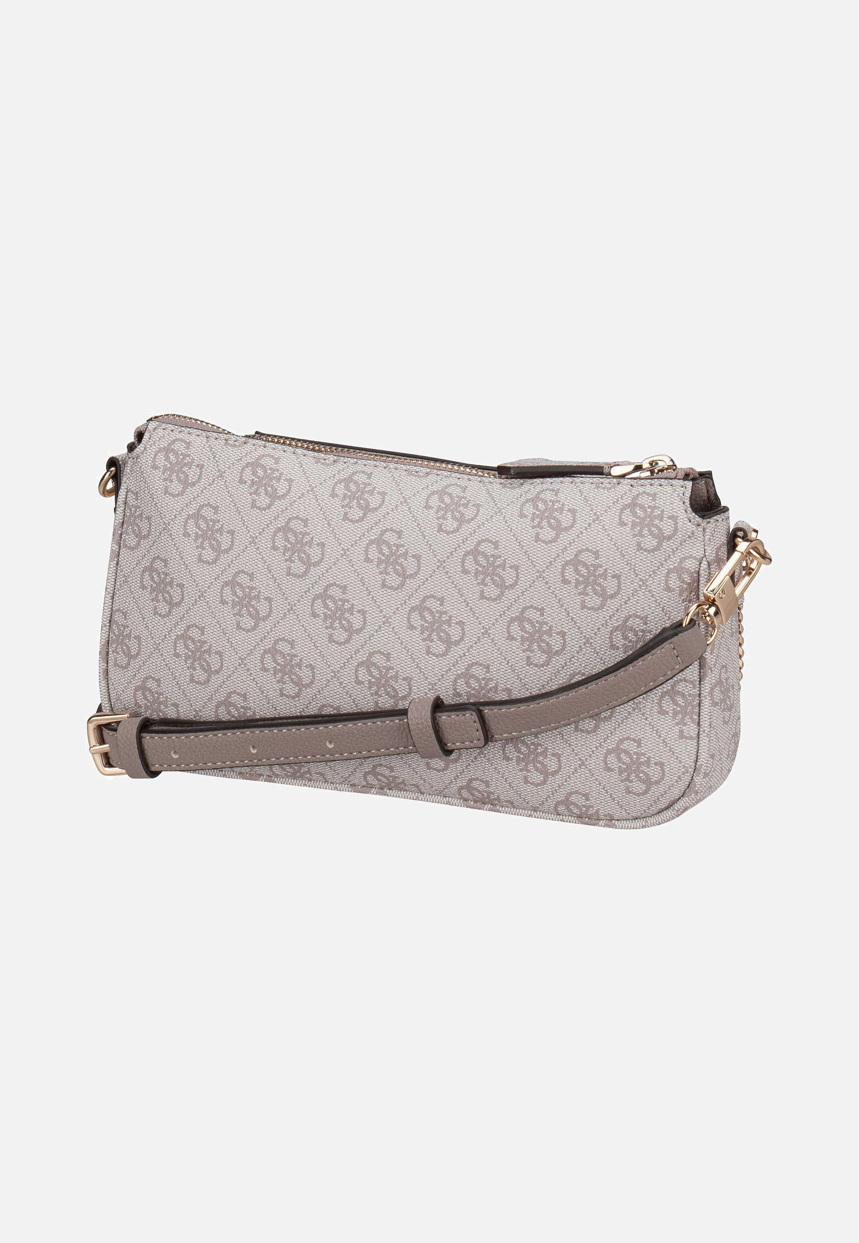 Noelle II Double Pouch CB Logo 72710 Dark Taupe - Crossbody Bag - Image 2