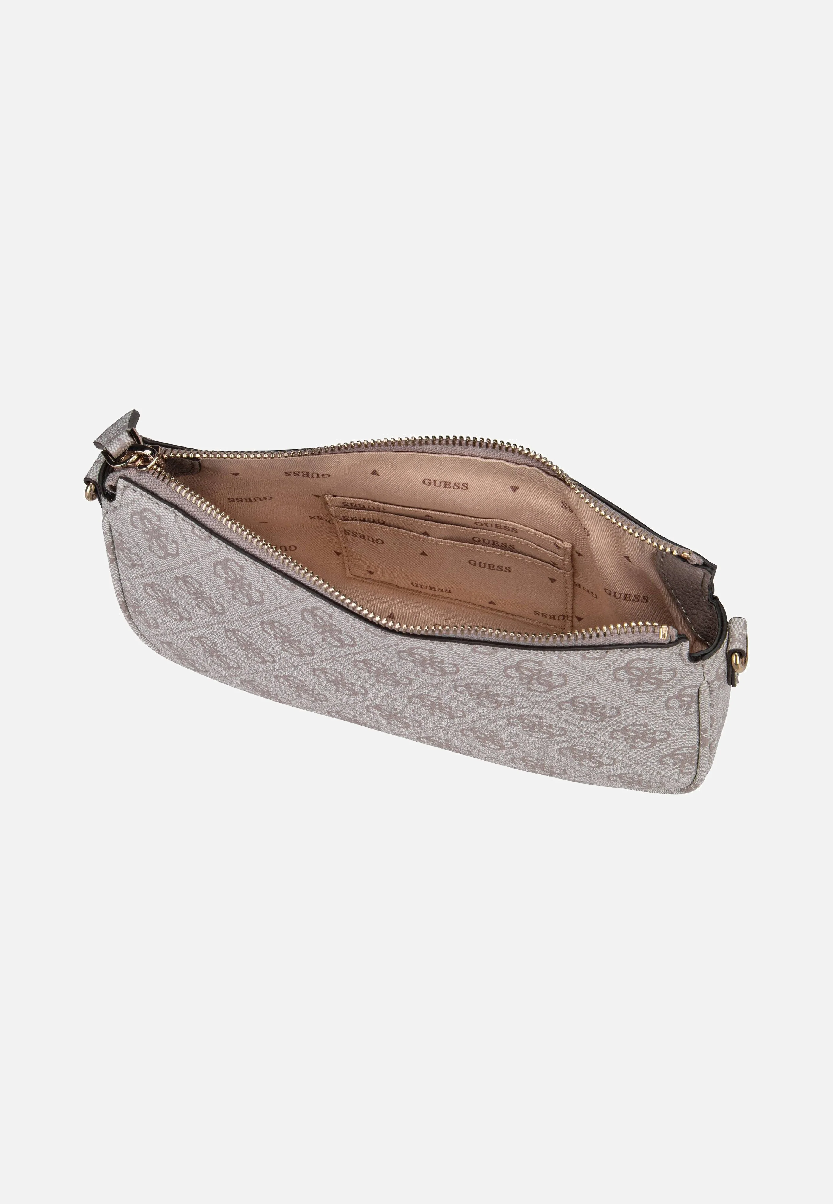 Noelle II Double Pouch CB Logo 72710 Dark Taupe - Crossbody Bag - Image 3