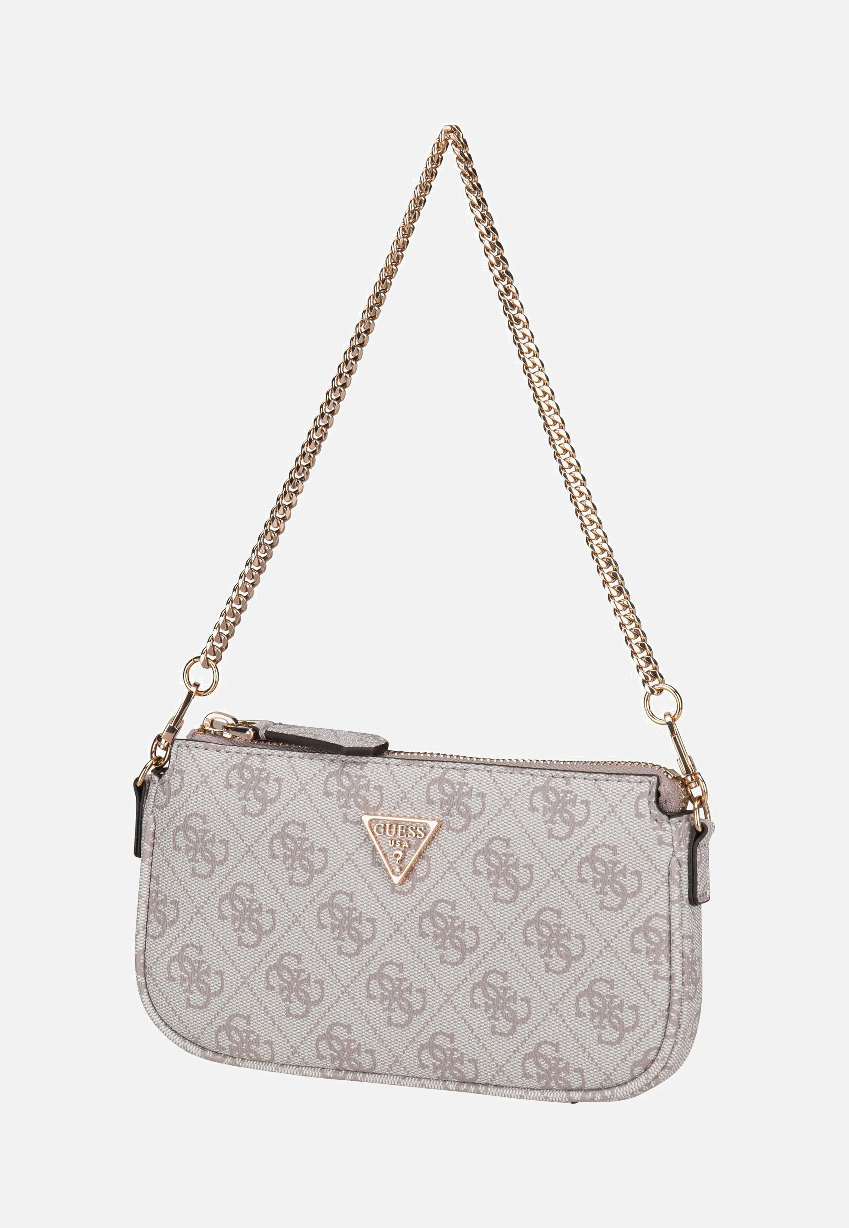 Noelle II Double Pouch CB Logo 72710 Dark Taupe - Crossbody Bag - Image 6