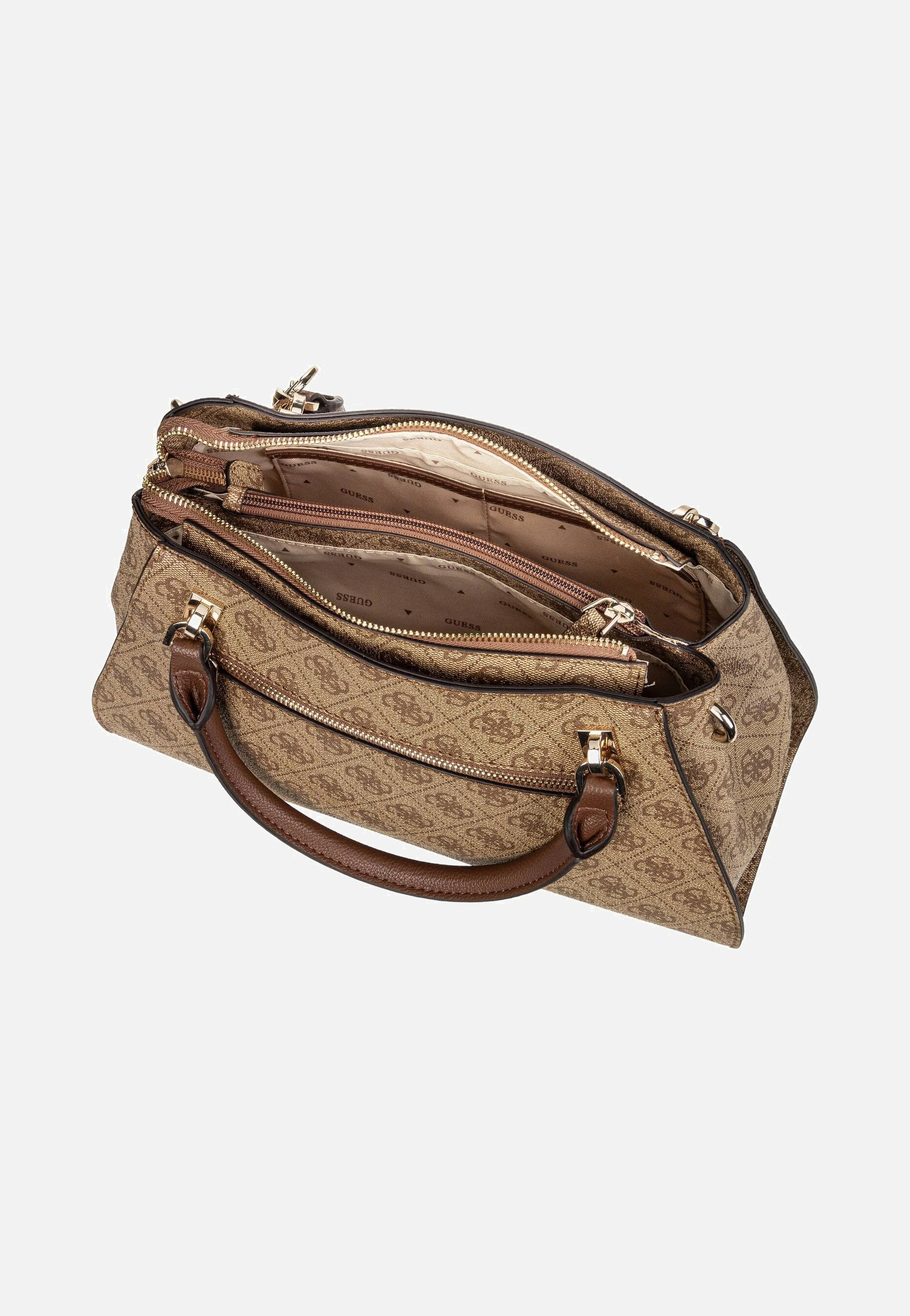 Noelle II Luxury SAT 72070 Logo Latte/Brown - Henkeltasche - Image 3