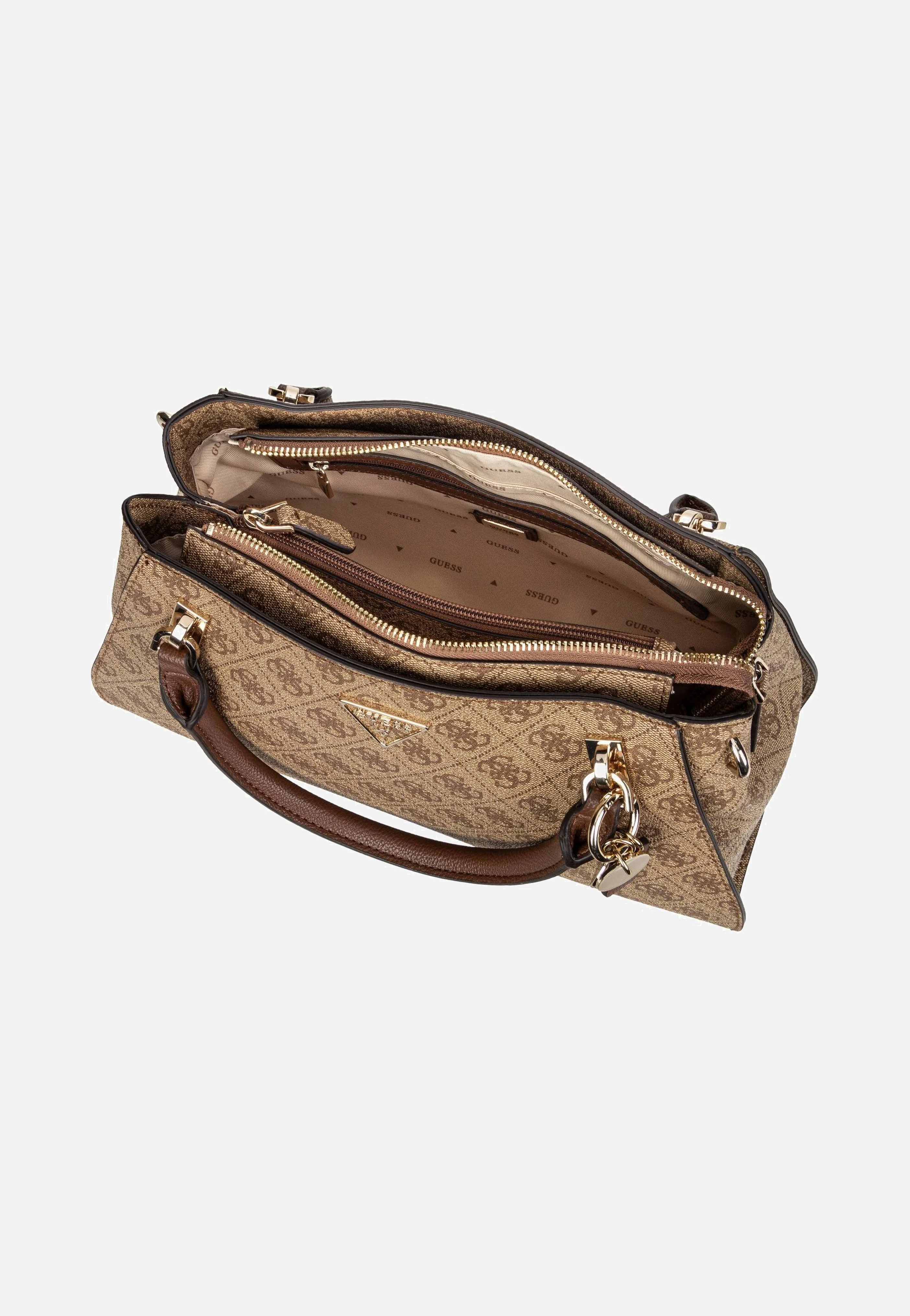 Noelle II Luxury SAT 72070 Logo Latte/Brown - Henkeltasche - Image 5