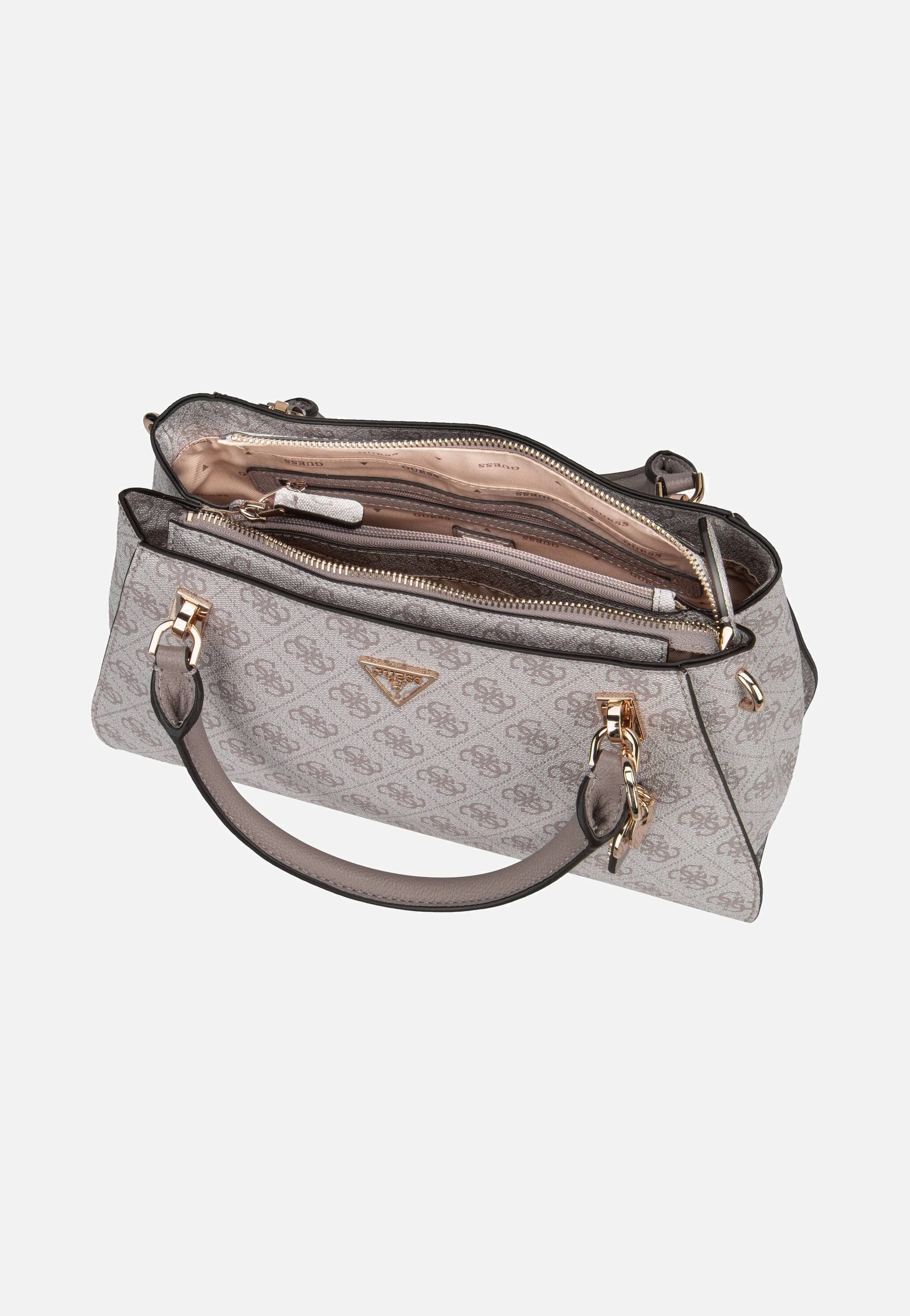 Noelle II Luxury SAT Logo 72070 Dark Taupe - Henkeltasche - Image 3