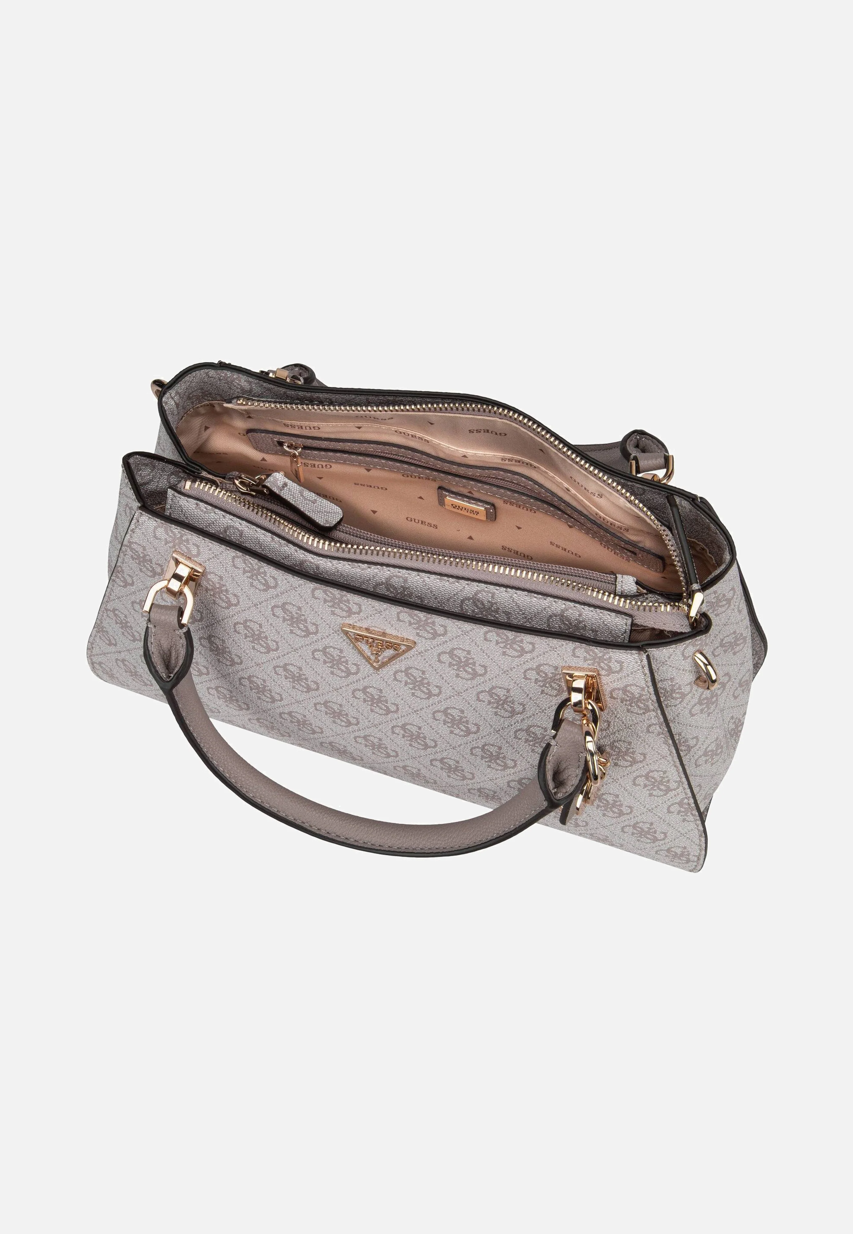 Noelle II Luxury SAT Logo 72070 Dark Taupe - Henkeltasche - Image 4