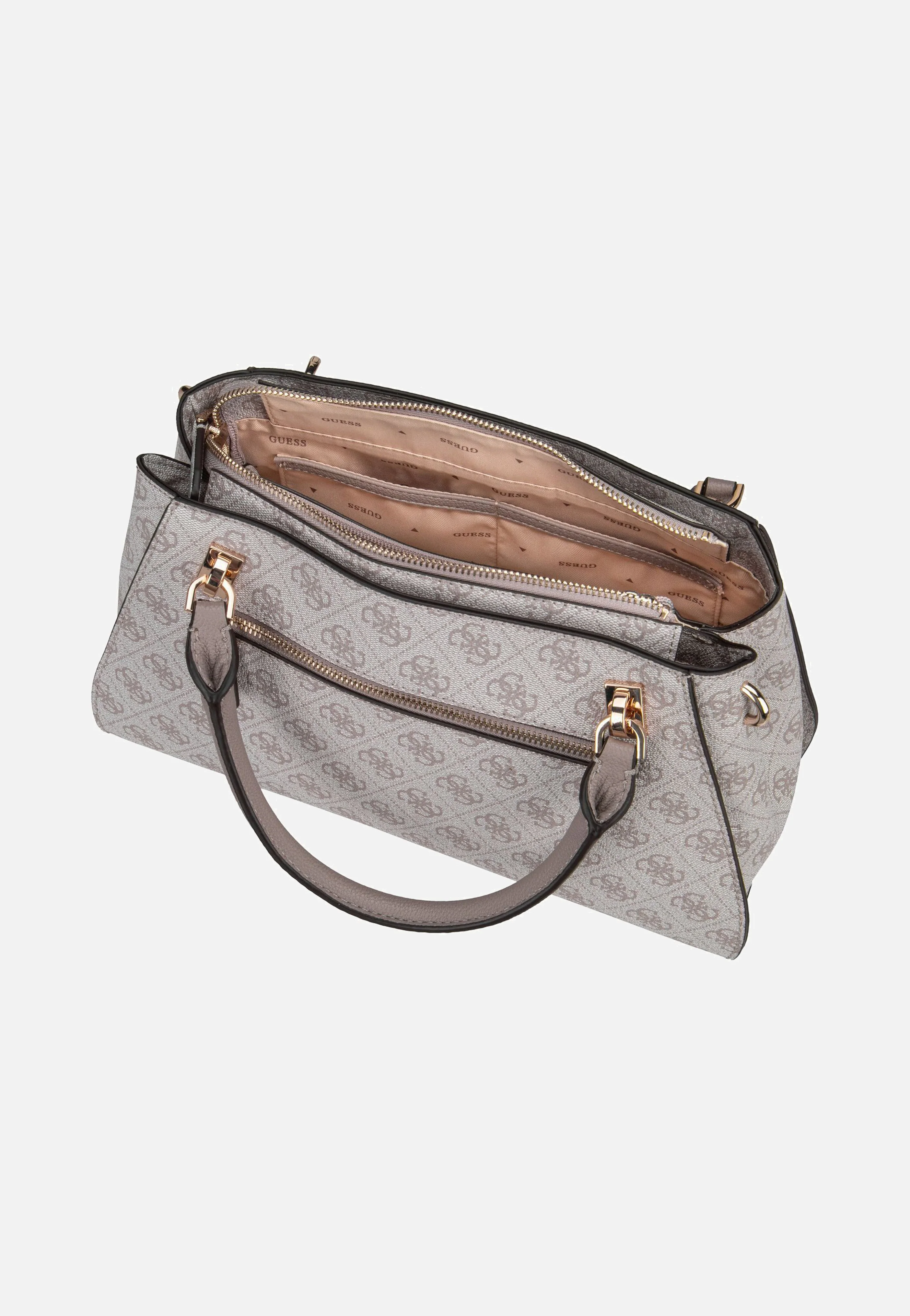 Noelle II Luxury SAT Logo 72070 Dark Taupe - Henkeltasche - Image 5
