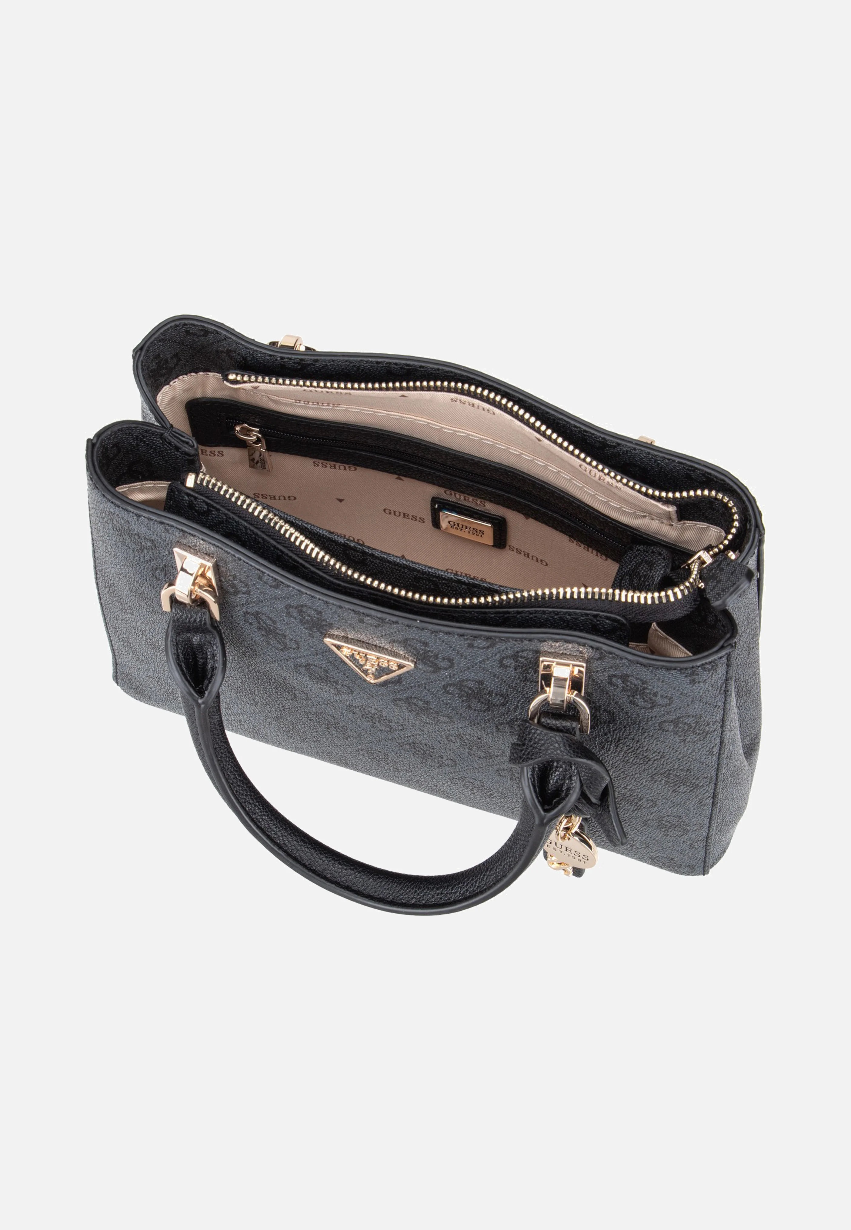 Noelle II Sml Multi Comp Coal Logo - Satchel - Image 5