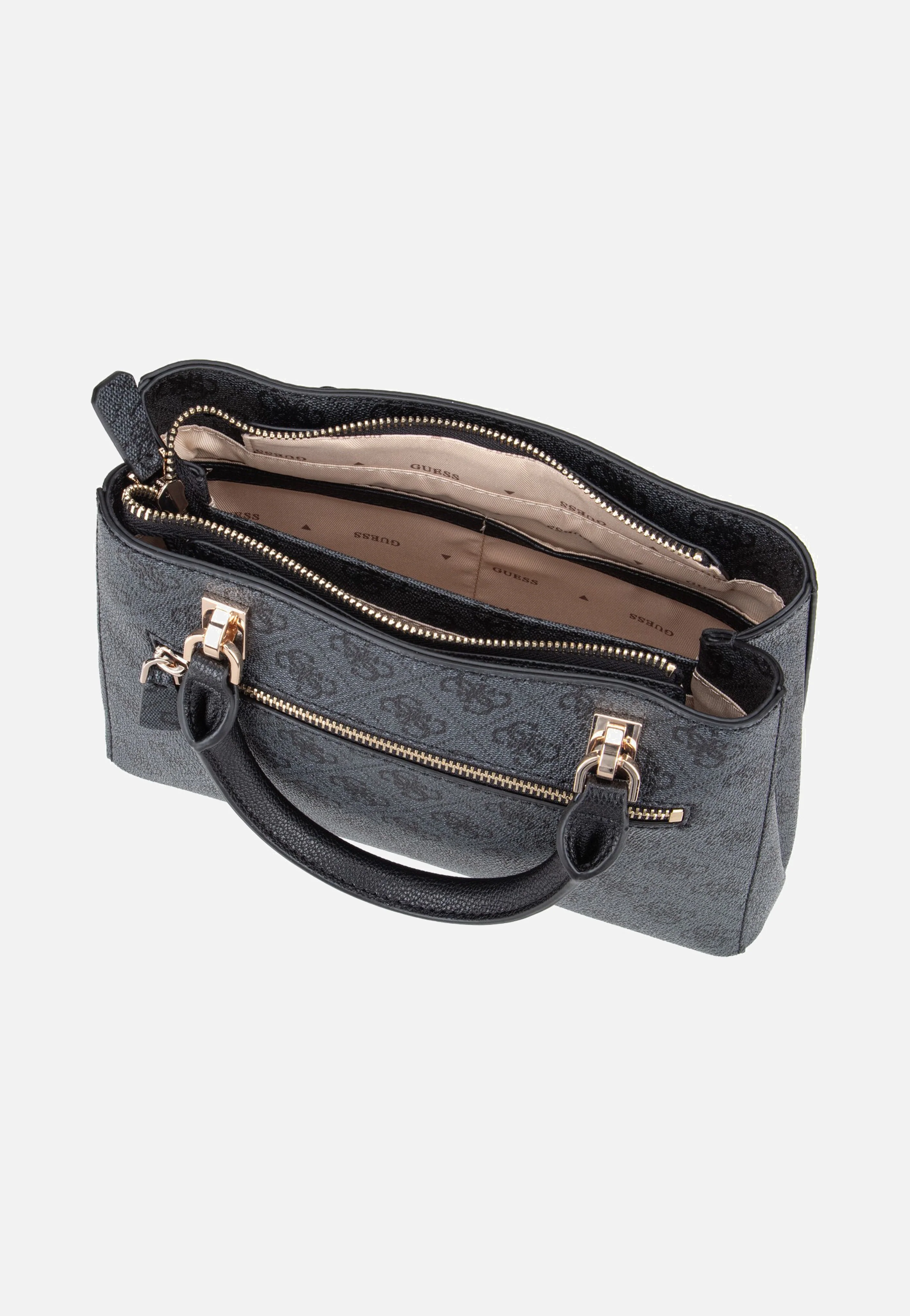 Noelle II Sml Multi Comp Coal Logo - Satchel - Image 6