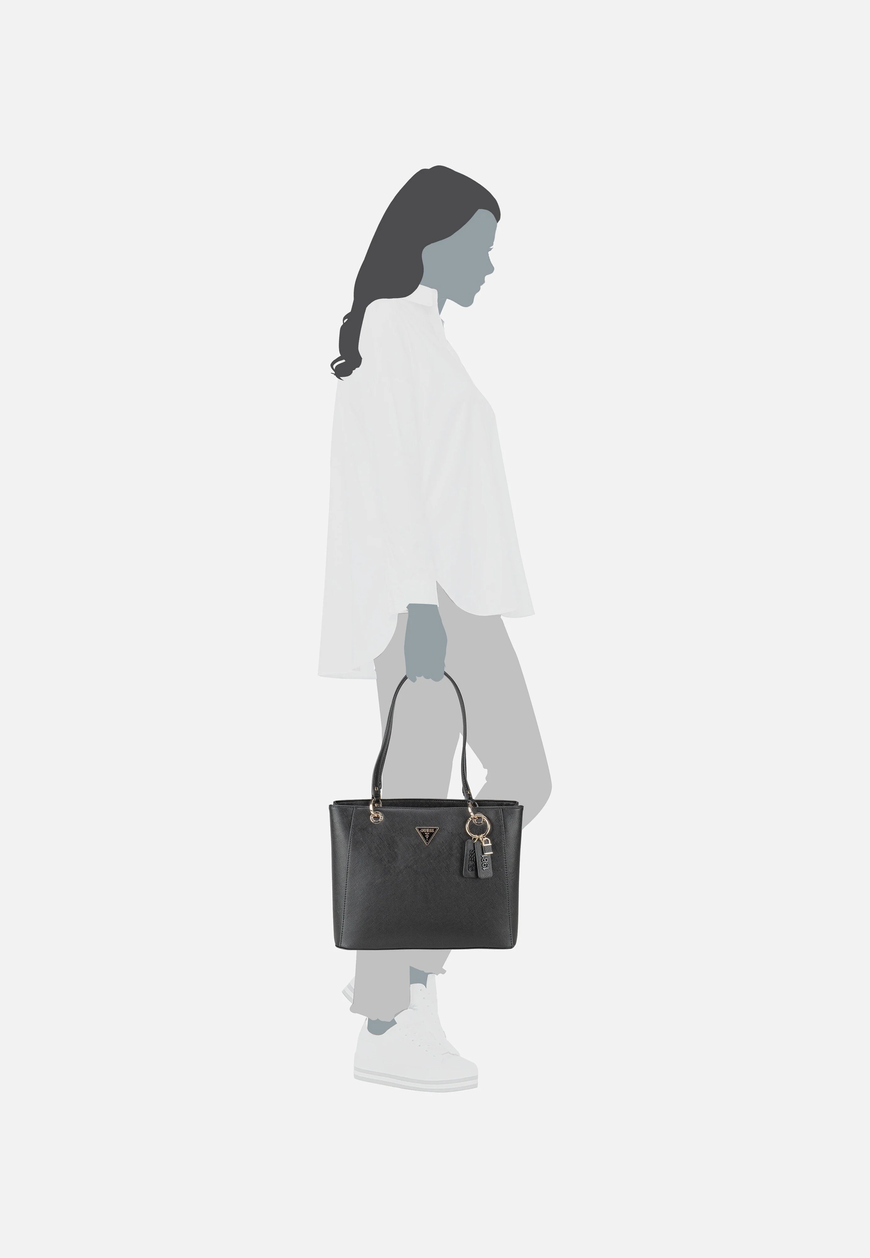 Noelle II TO 72250 Black - Shopper - Image 7