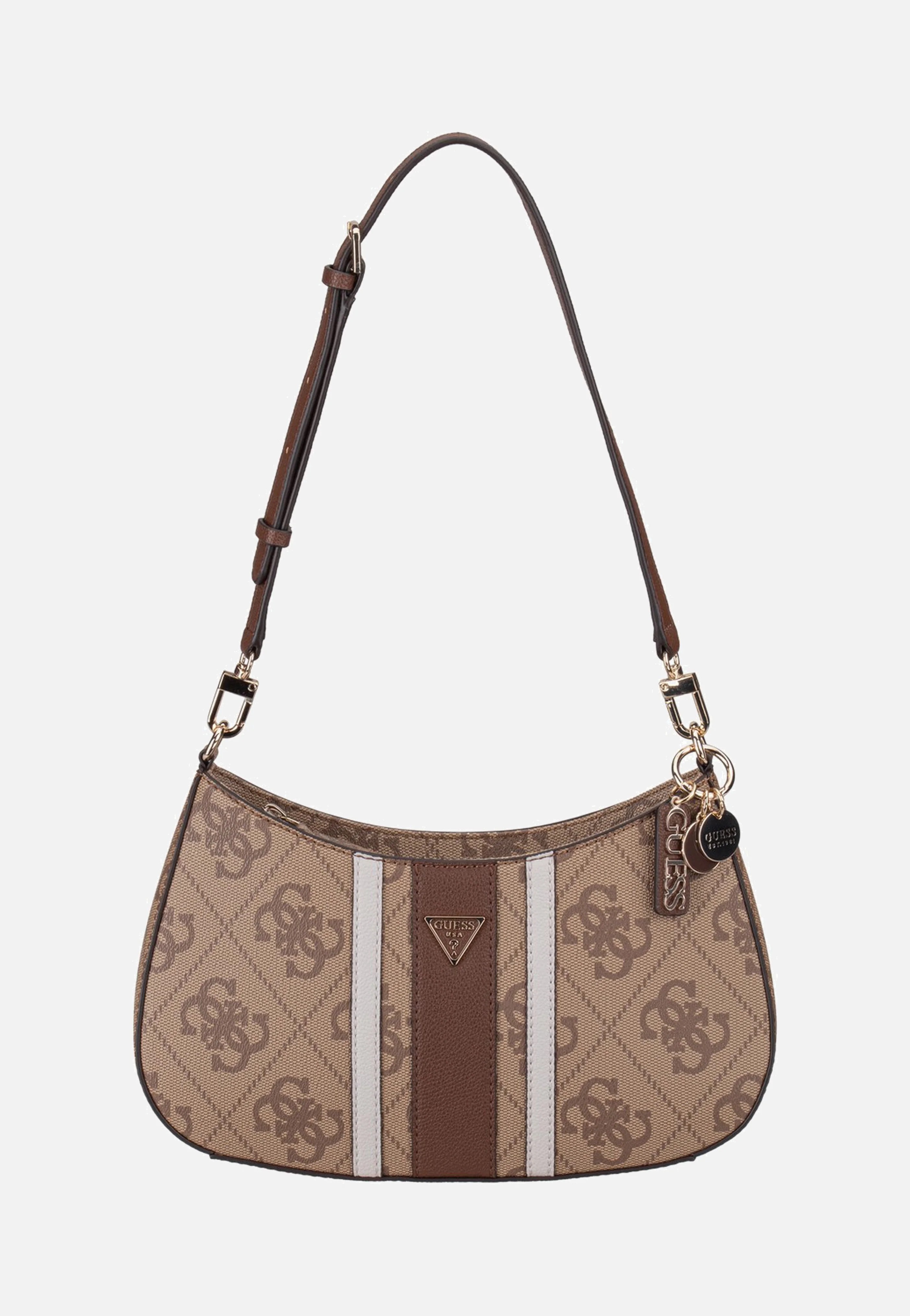 Noelle II Top Zip SHB 72180 Latte Logo/Brown - Umhängetasche - Image 2