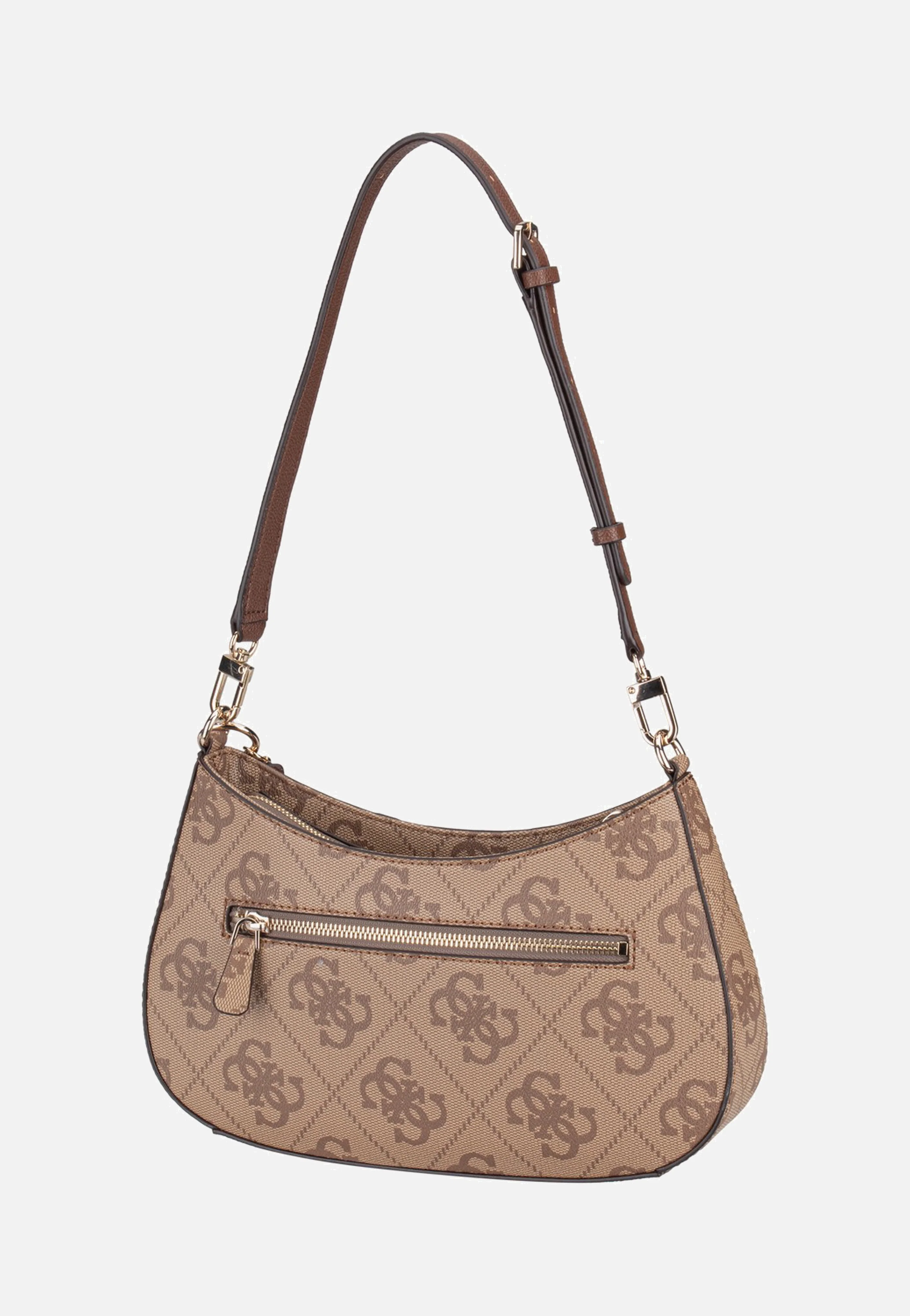 Noelle II Top Zip SHB 72180 Latte Logo/Brown - Umhängetasche - Image 3