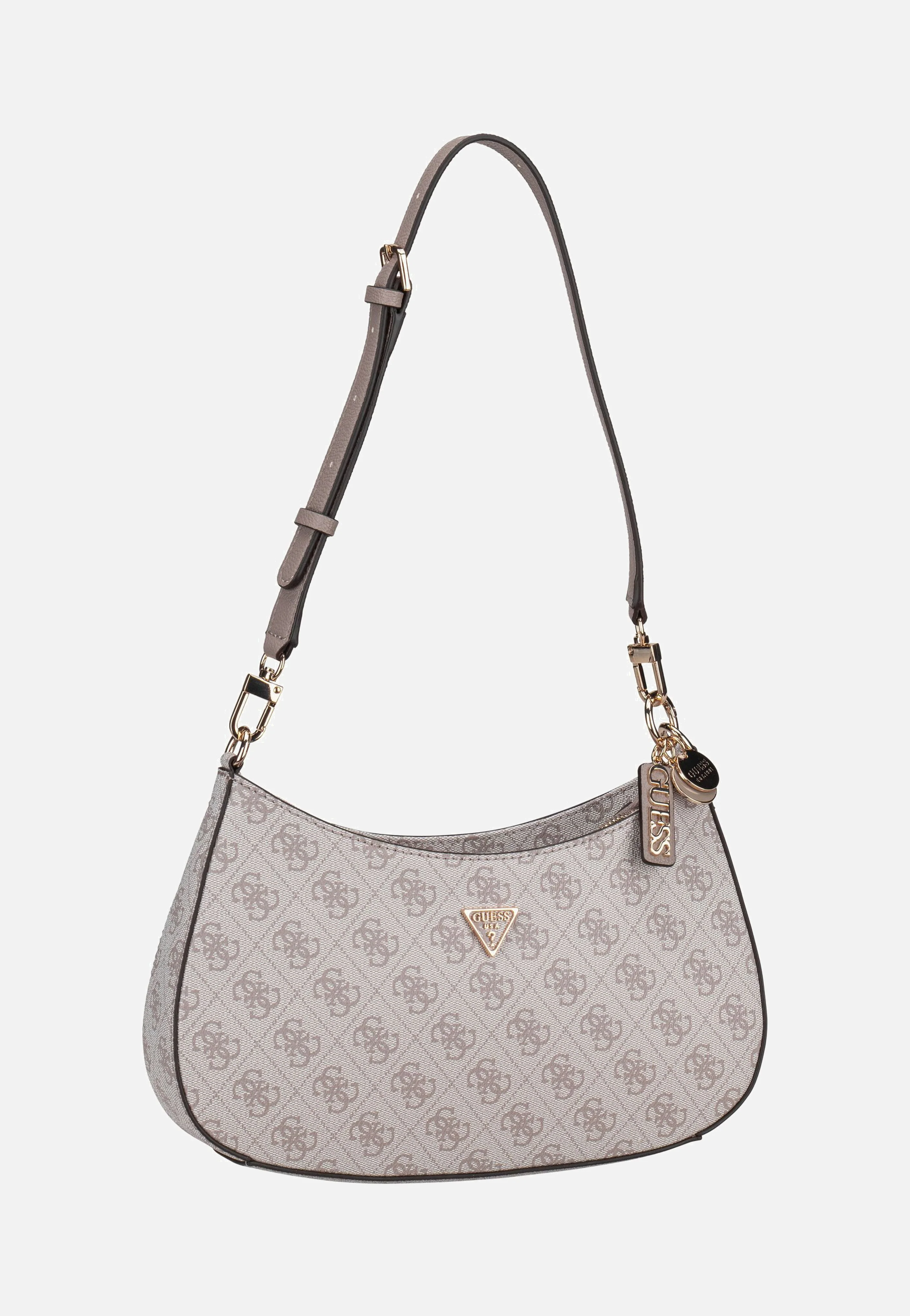 Noelle II Top Zip SHB Logo 72180 Dark Taupe - Abendtasche