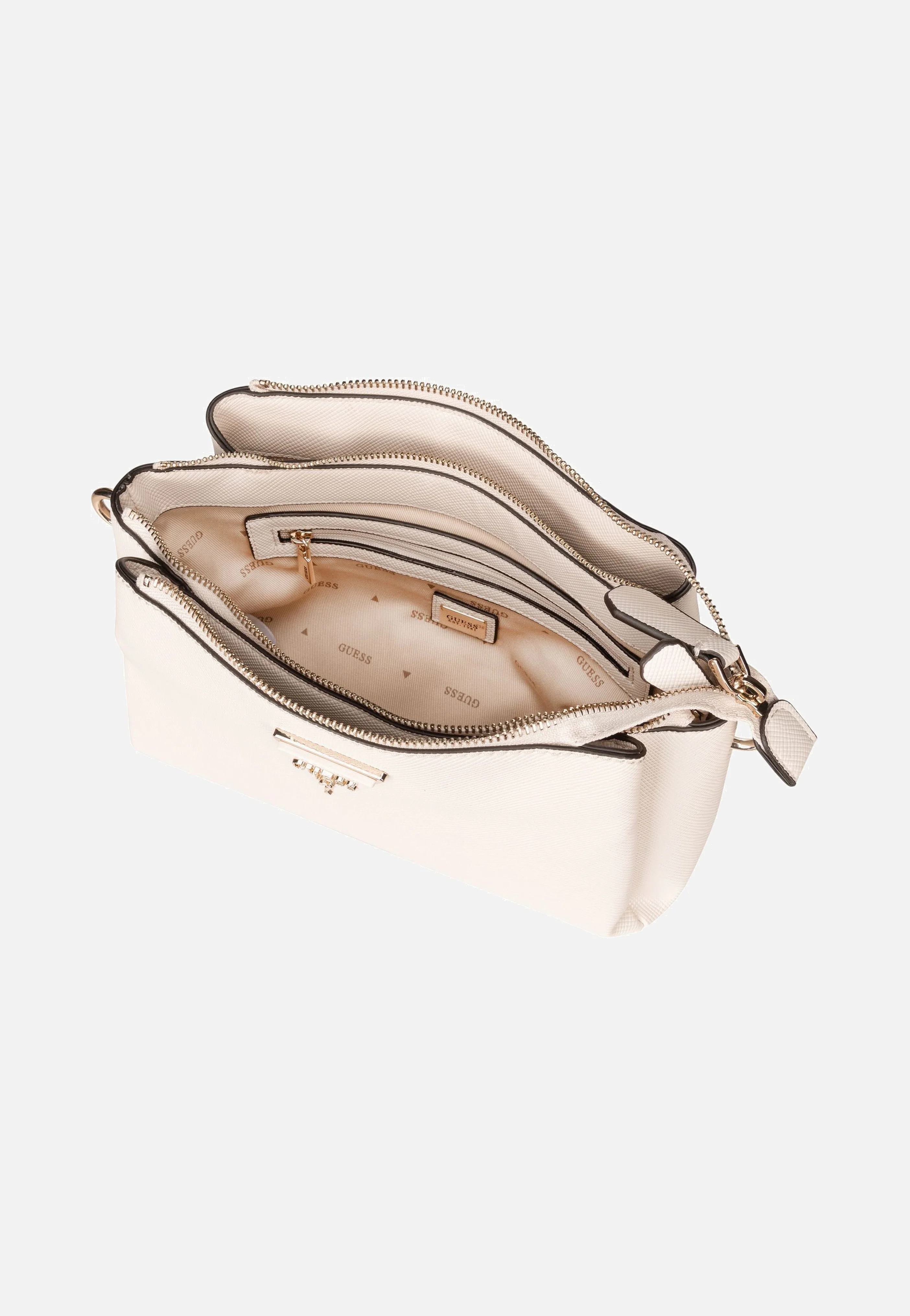 Noelle II Tri Comp CB 72120 Bone - Crossbody Bag - Image 3