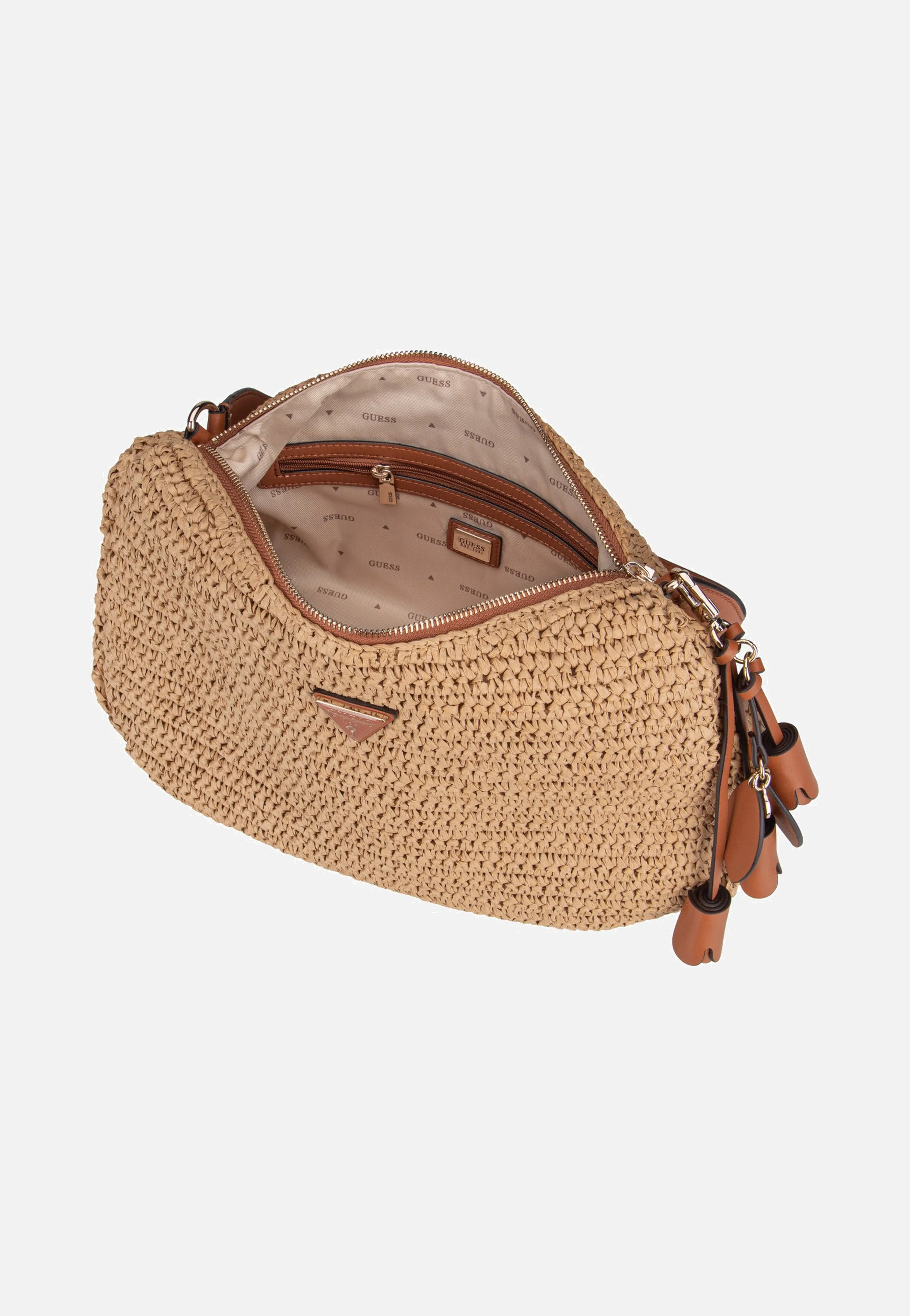 Ofelia Hobo 23010 Natural/Cognac - Hobo Bag - Image 5