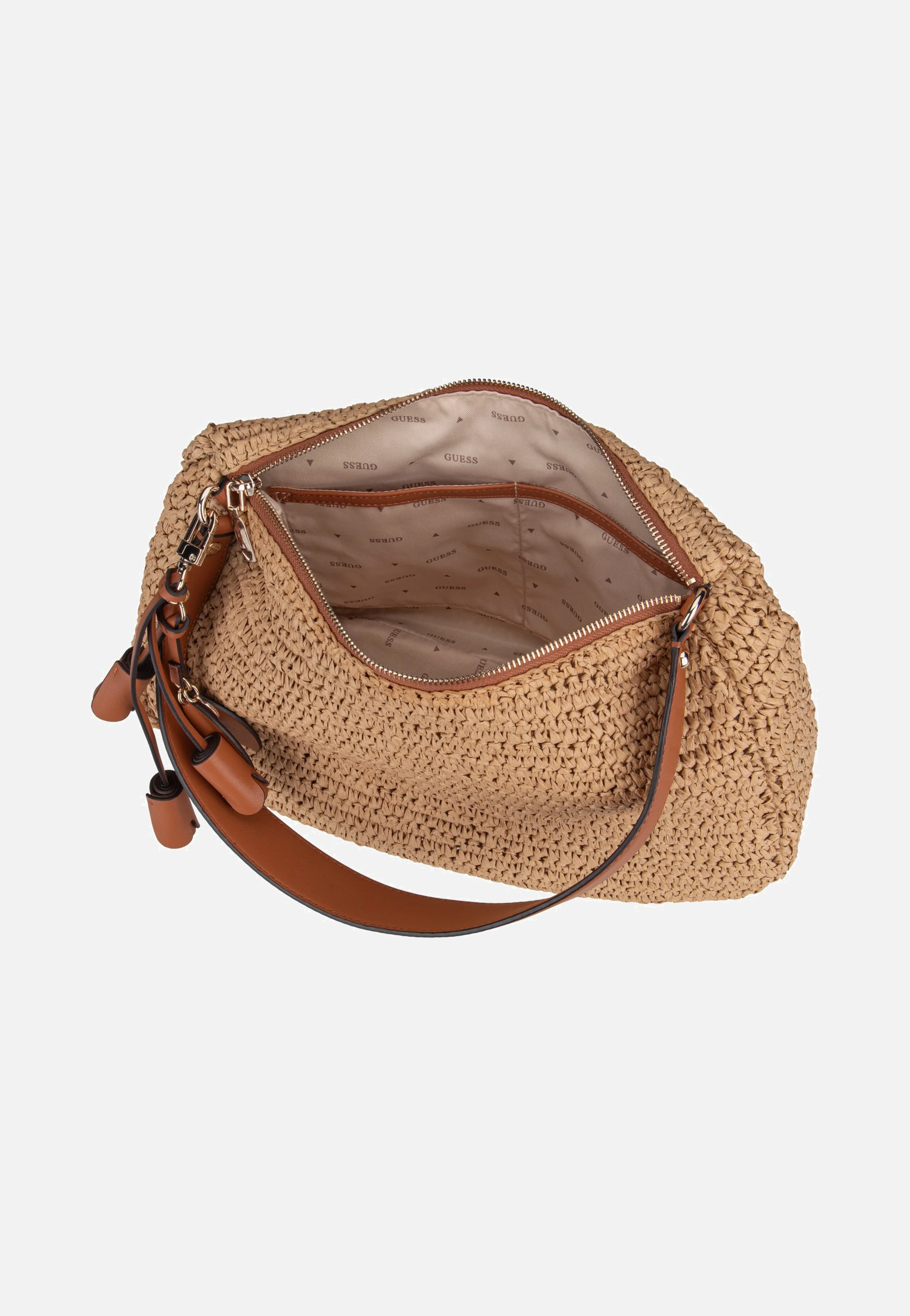 Ofelia Hobo 23010 Natural/Cognac - Hobo Bag - Image 6