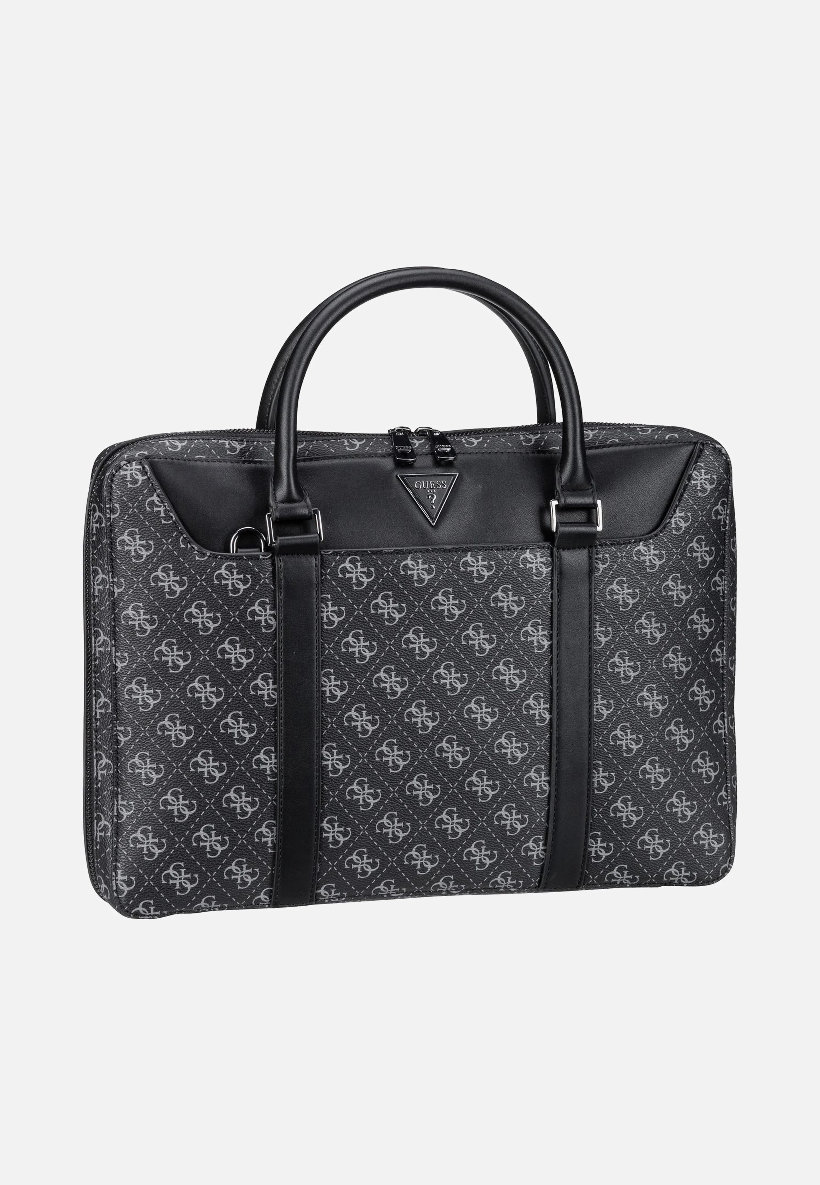 Vezzola Eco Document Case Dark Black - Aktentasche