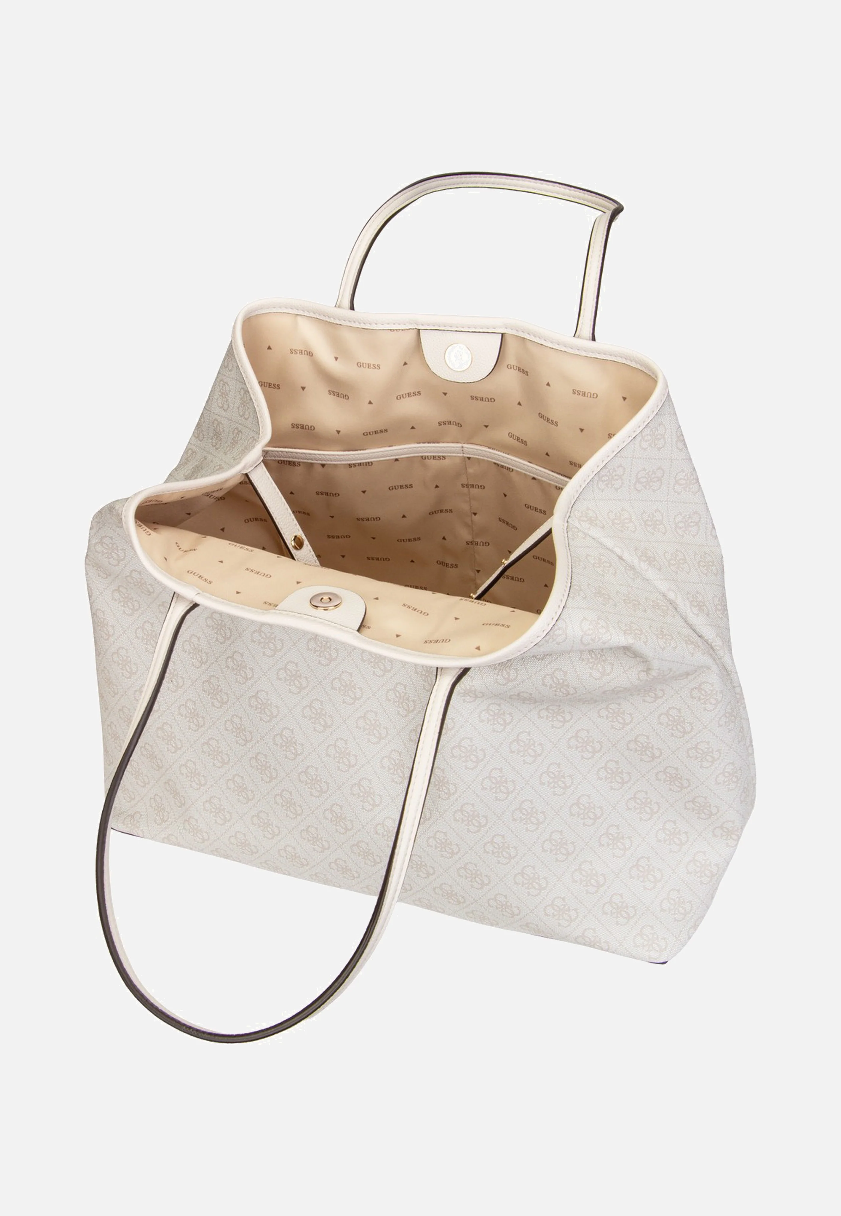 Victtoria Large 2 In 1 51429 Bone Logo - Tote Bag - Image 7