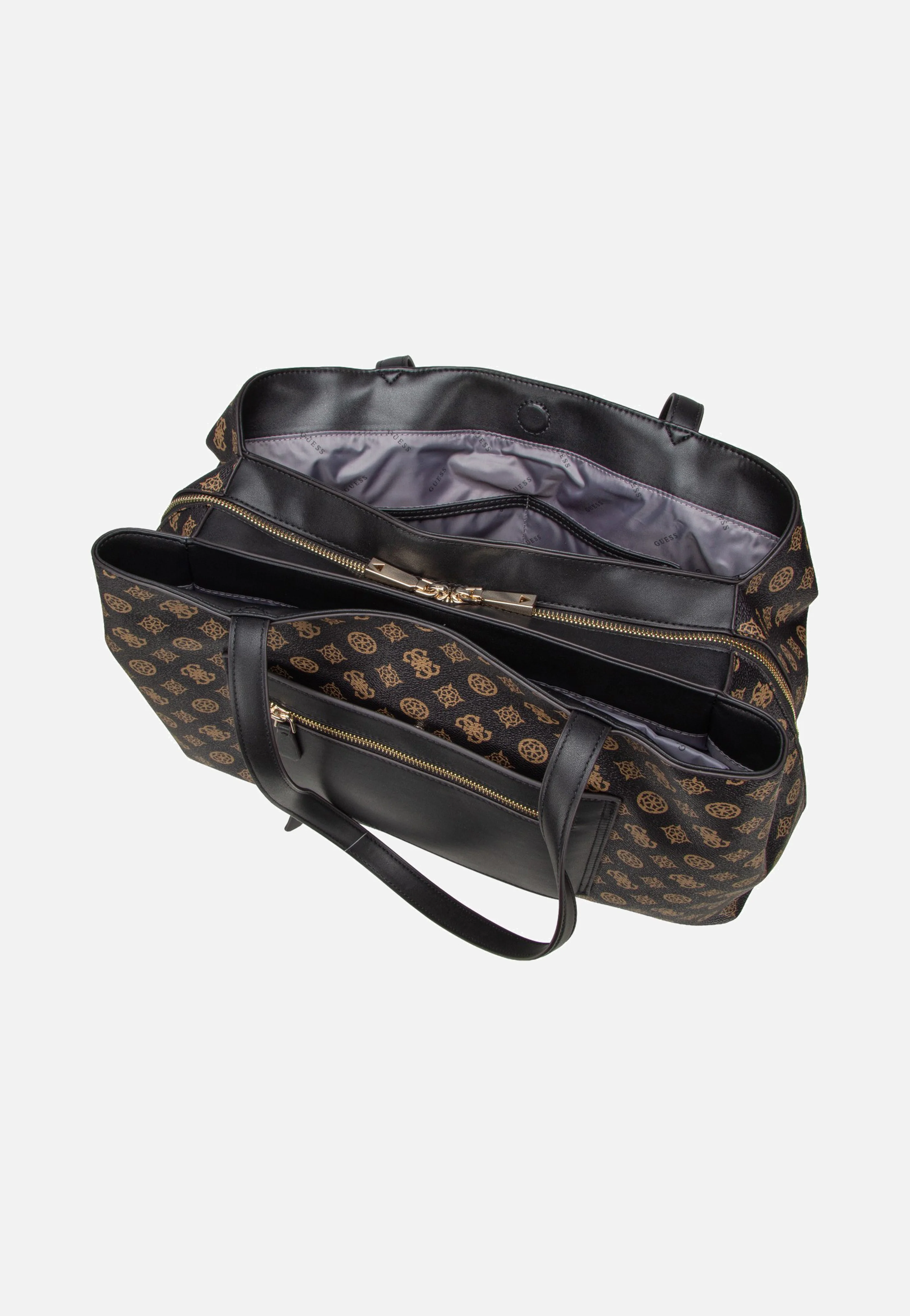 Wilder Tri Compartment Tote Brown - Shopper - Image 7