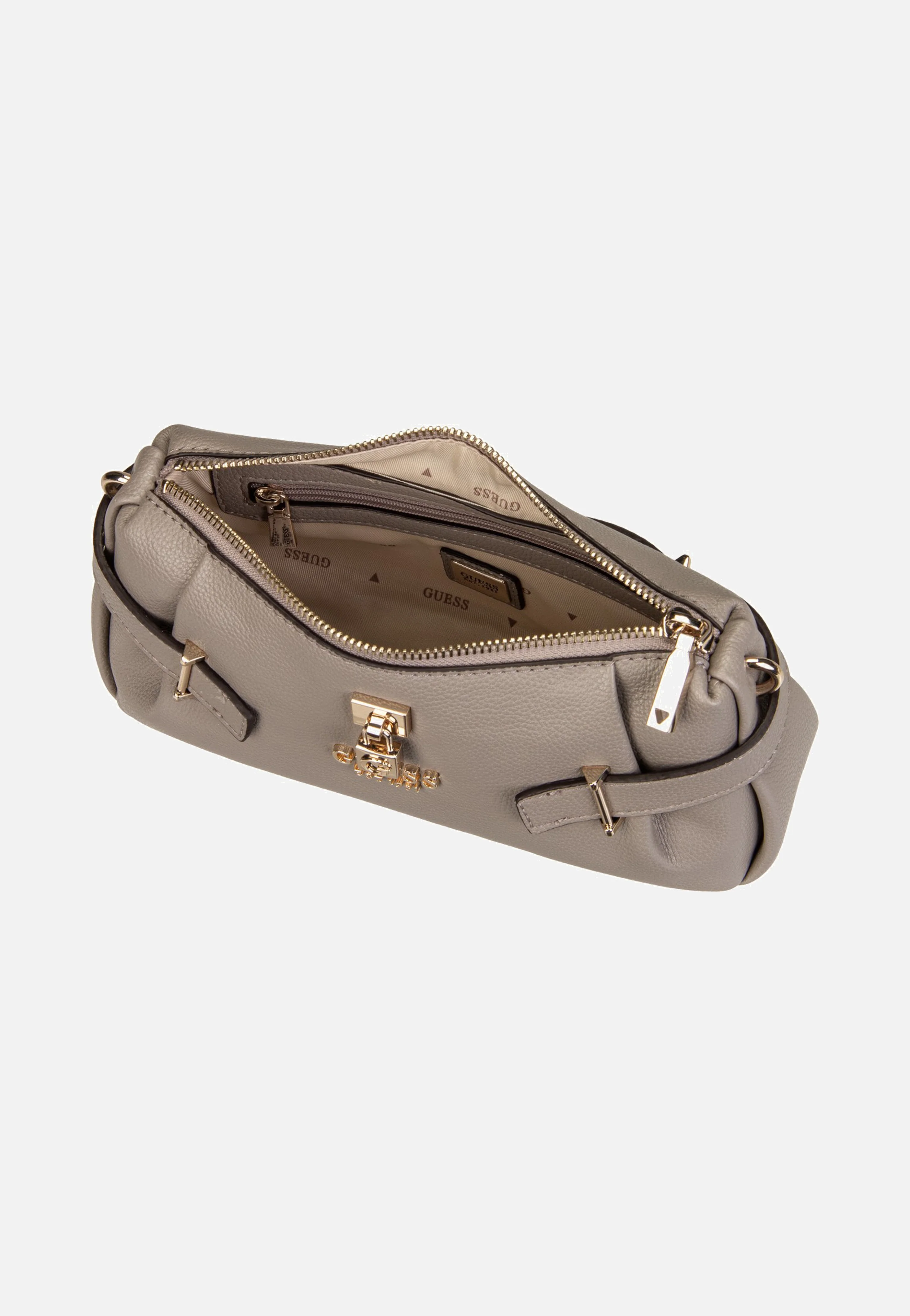Yesba Mini Top Zip Dark Taupe - Umhängetasche - Image 5