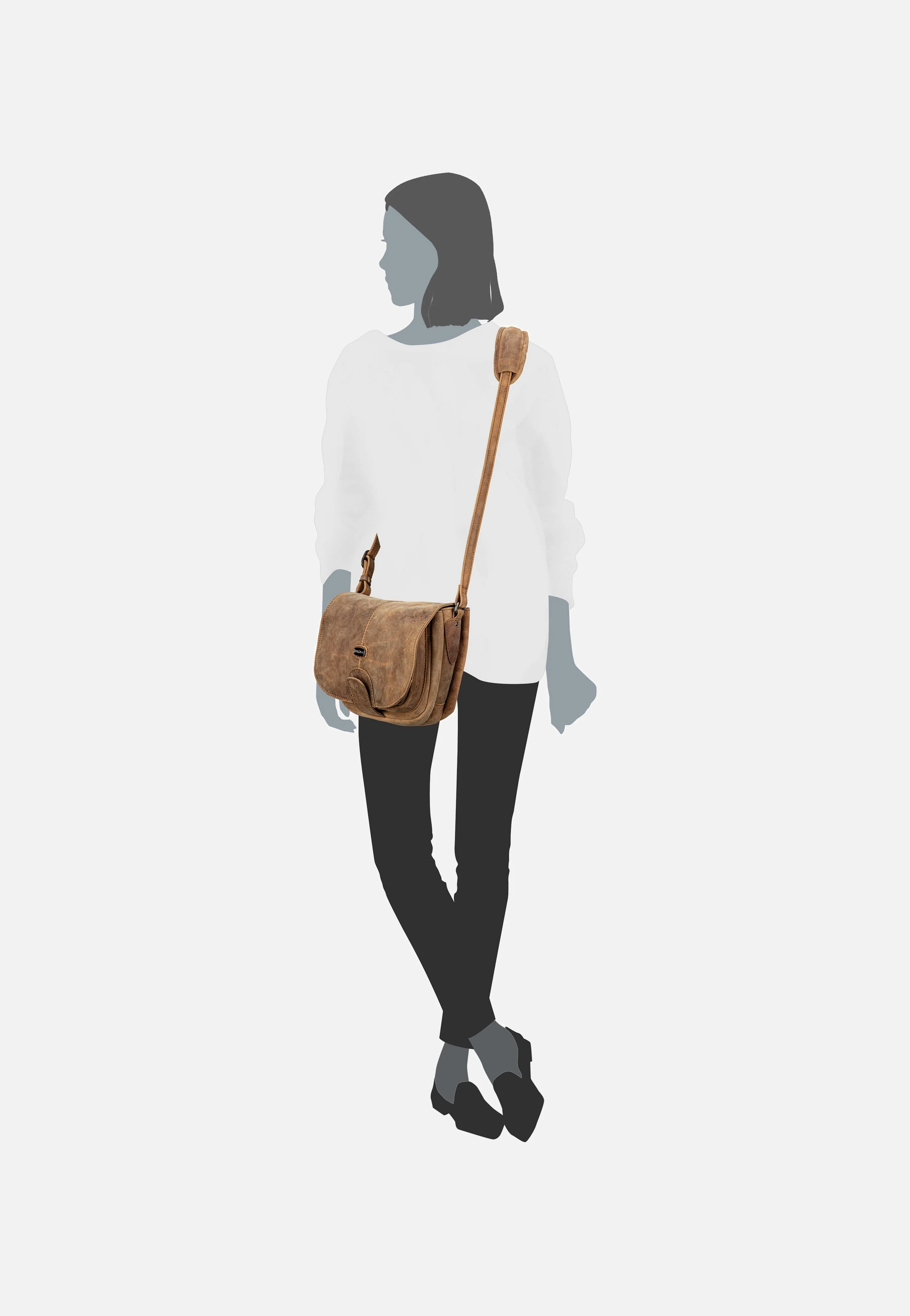 Antic 8450 Natur - Saddle Bag - Image 6