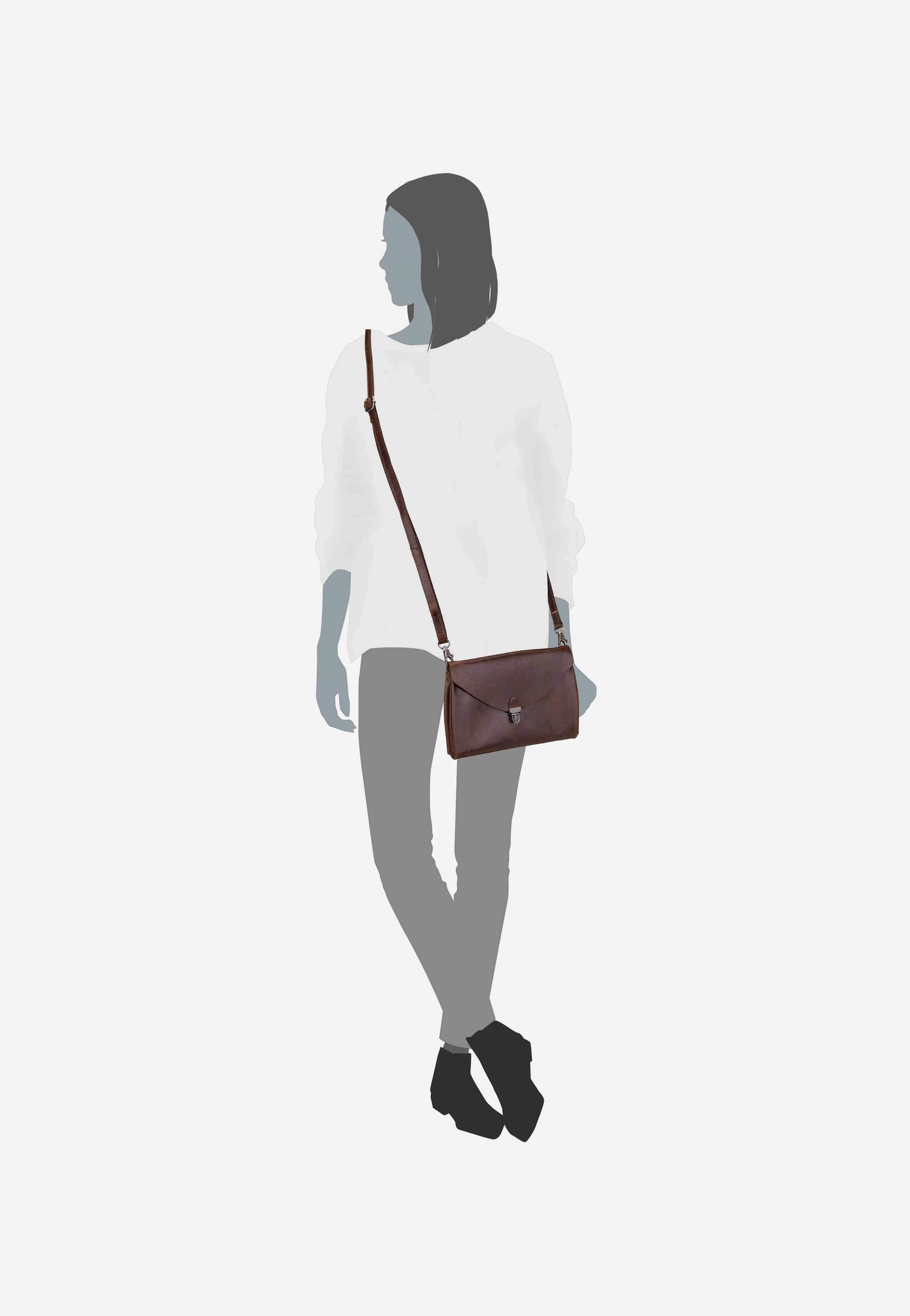 Fold FO2 Braun - Crossbody Bag - Image 6