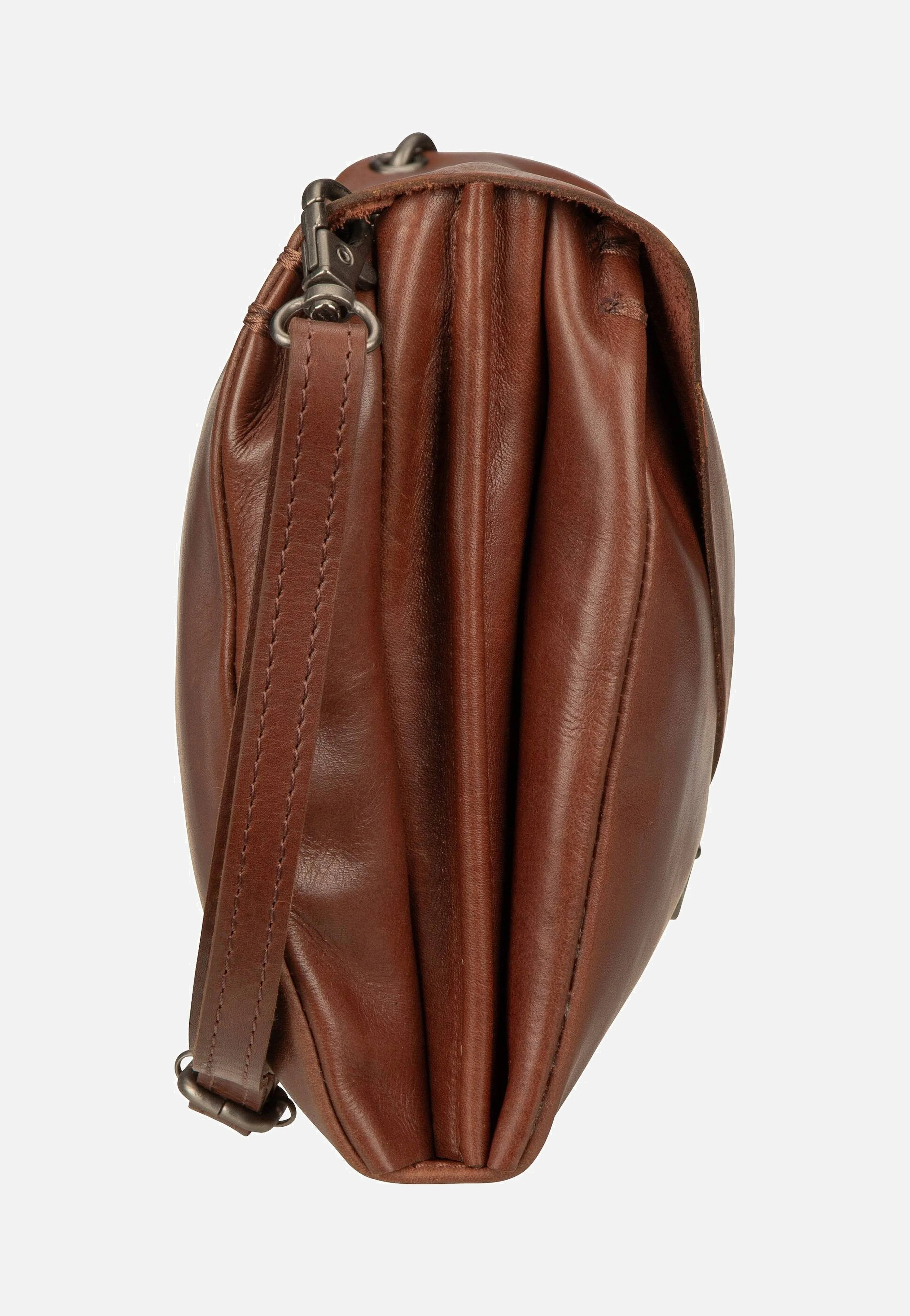 Fold Handbag Clutch L FO3 Cognac - Crossbody Bag - Image 5