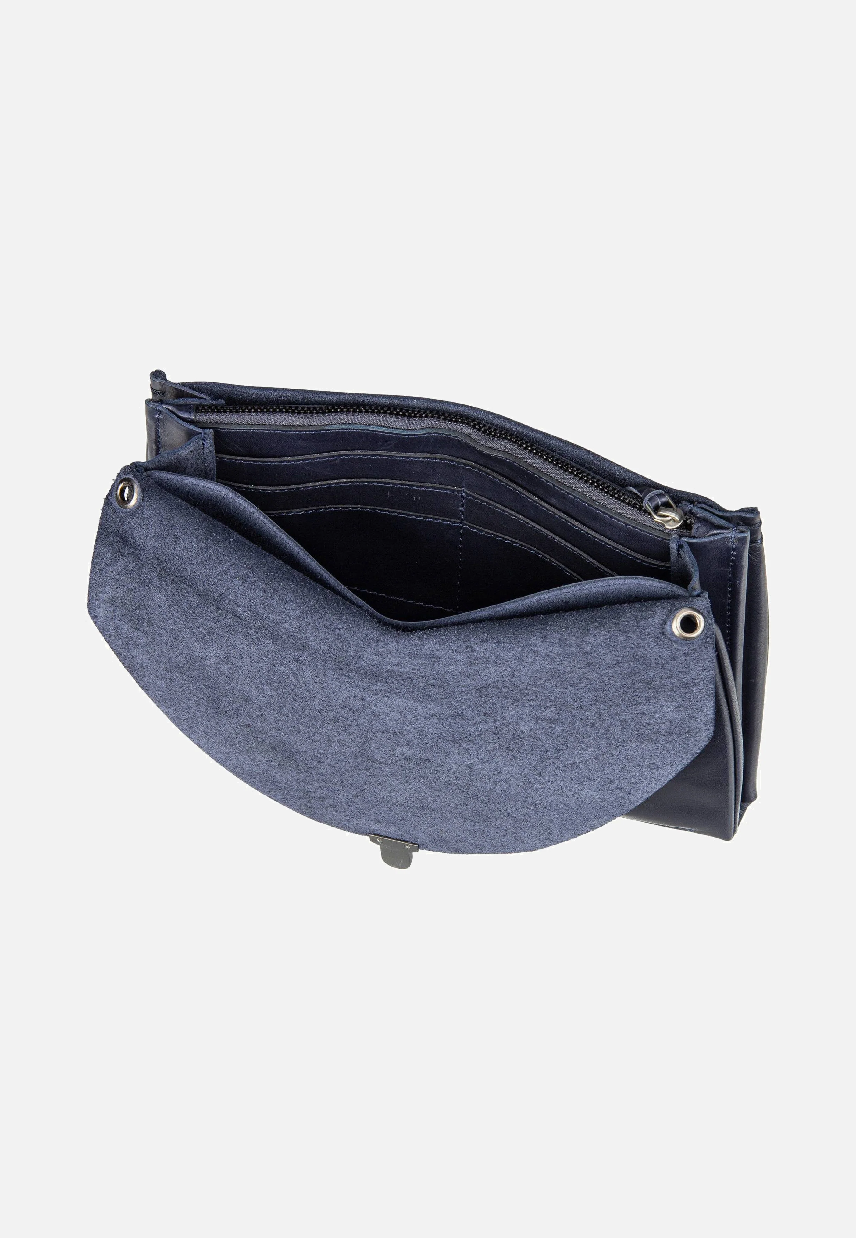 Fold Handbag Clutch L FO3 Dunkelblau - Crossbody Bag - Image 4