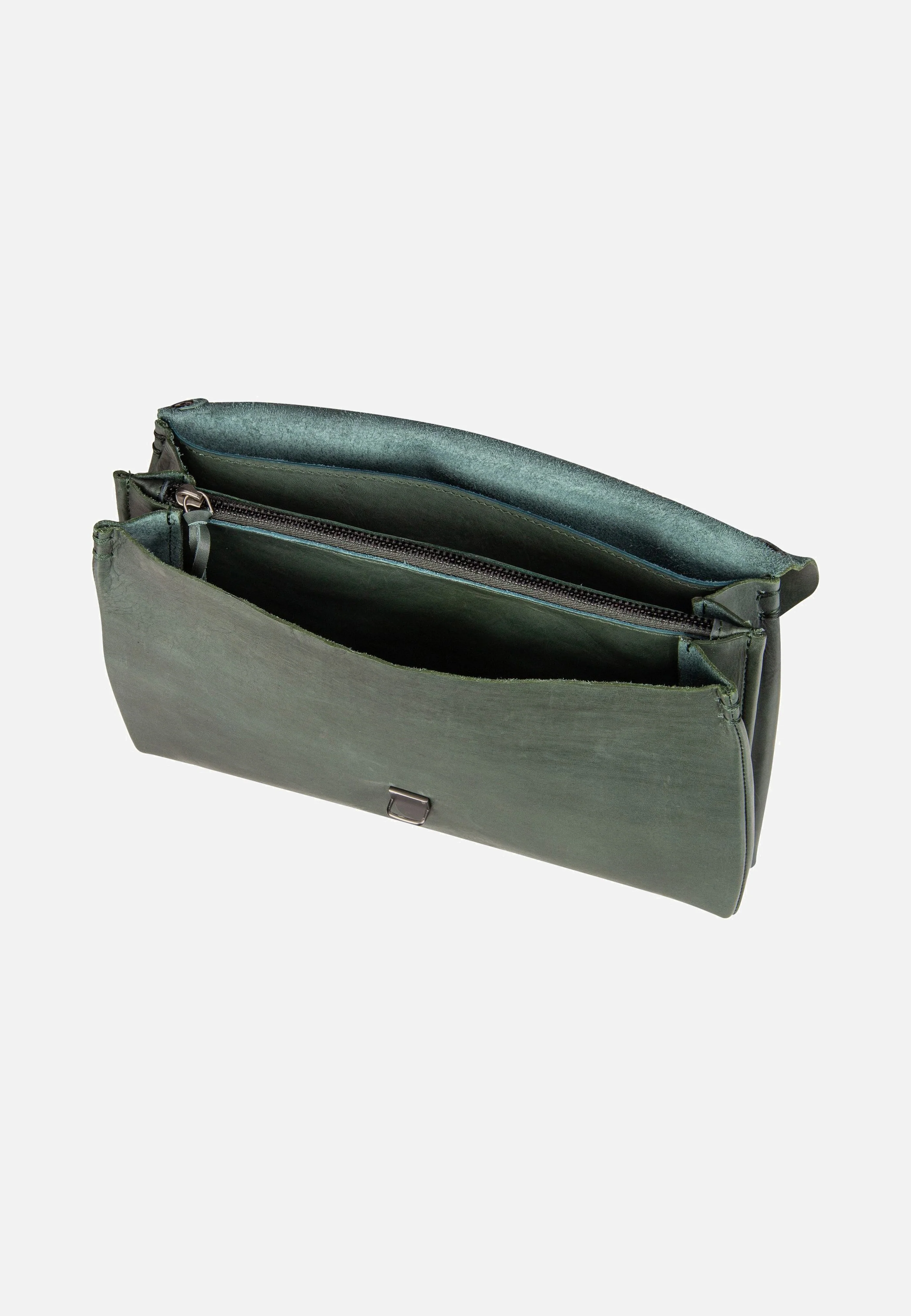 Fold Handbag Clutch L FO3 Grün - Crossbody Bag - Image 4