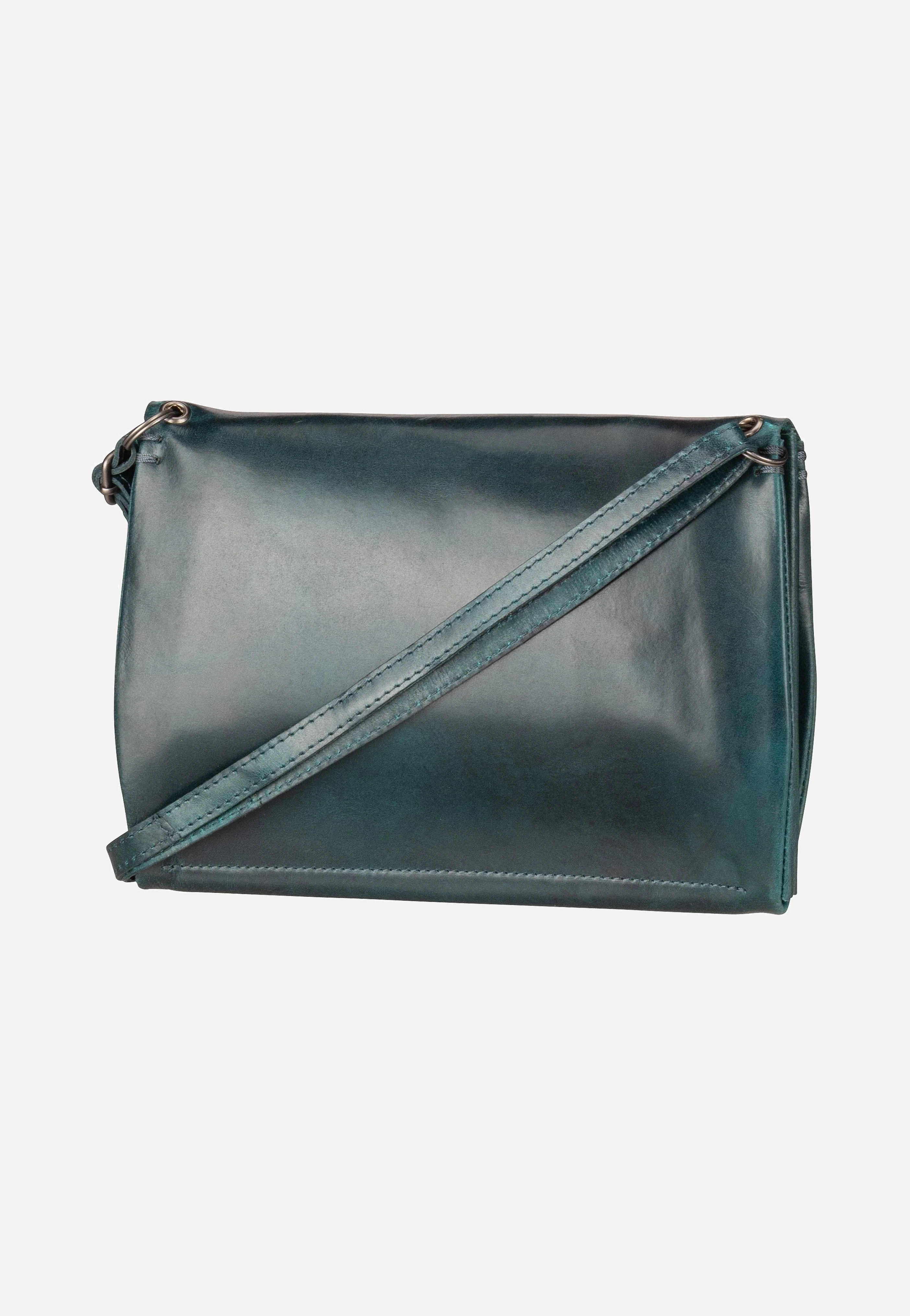 Fold Handbag Clutch L FO3 Petrol - Crossbody Bag - Image 2