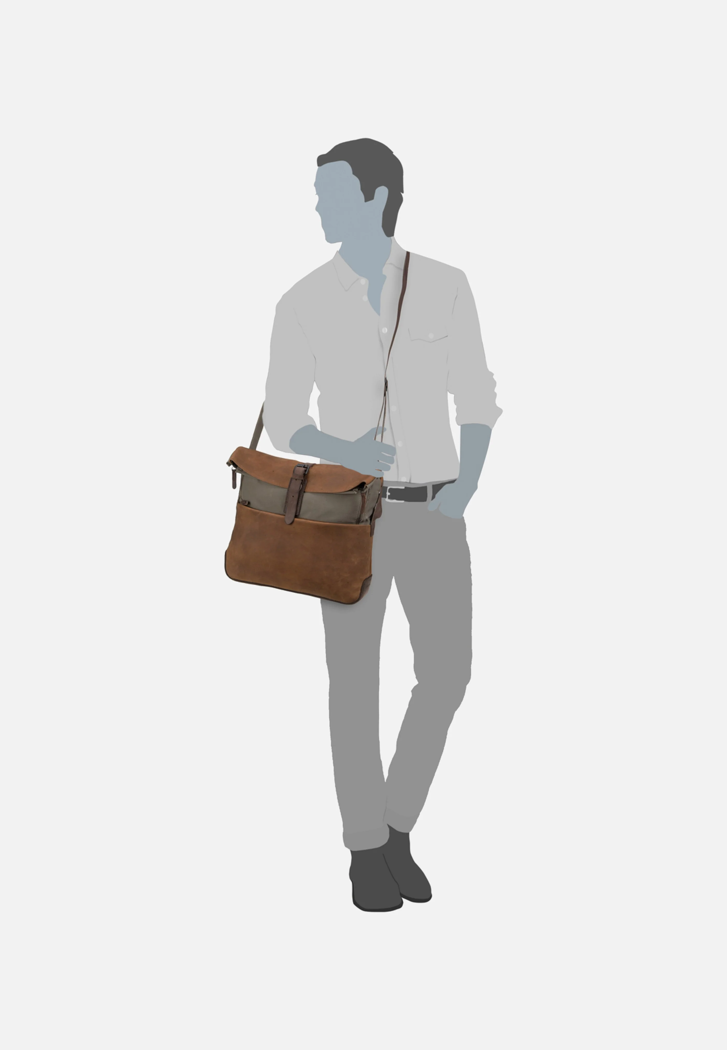 Twister 2706 M Natur - Messenger Bag - Image 7