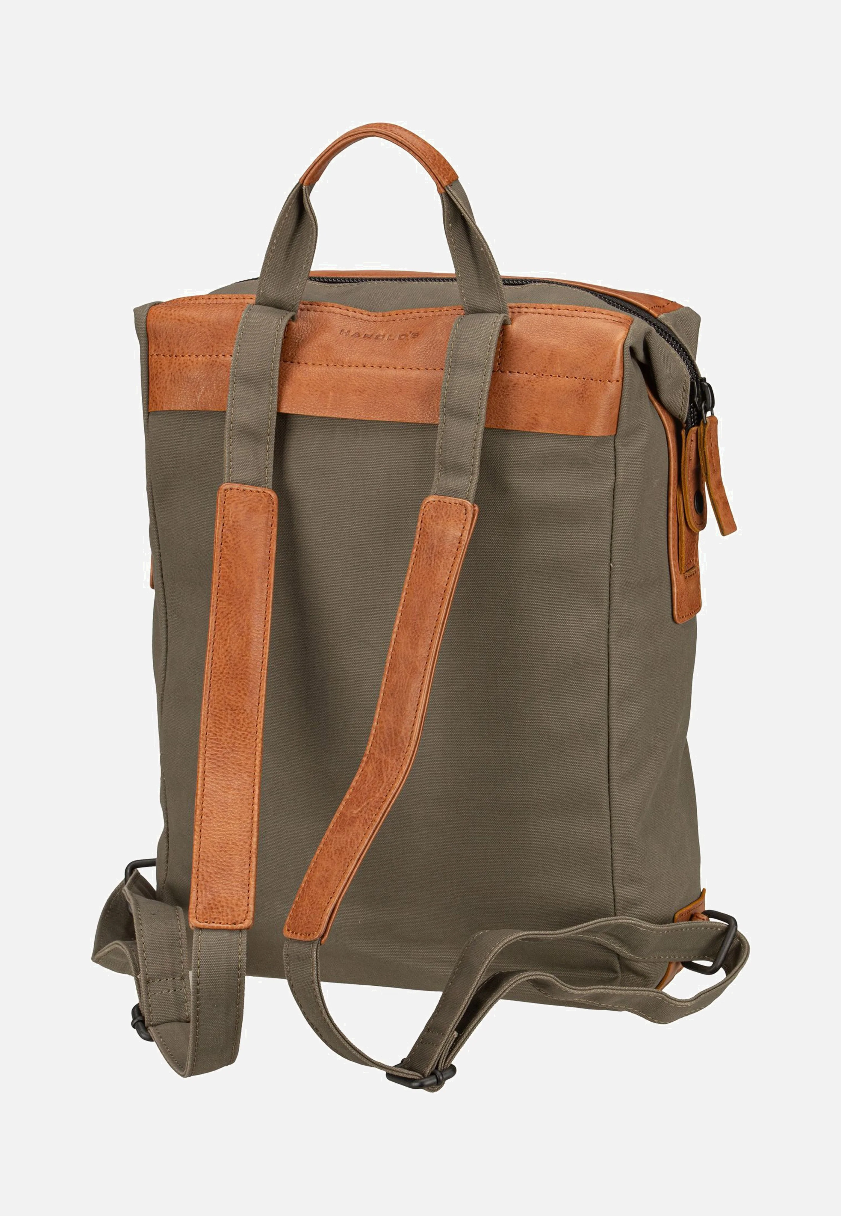 Wax 1 Khaki/Cognac - Rucksack - Image 2