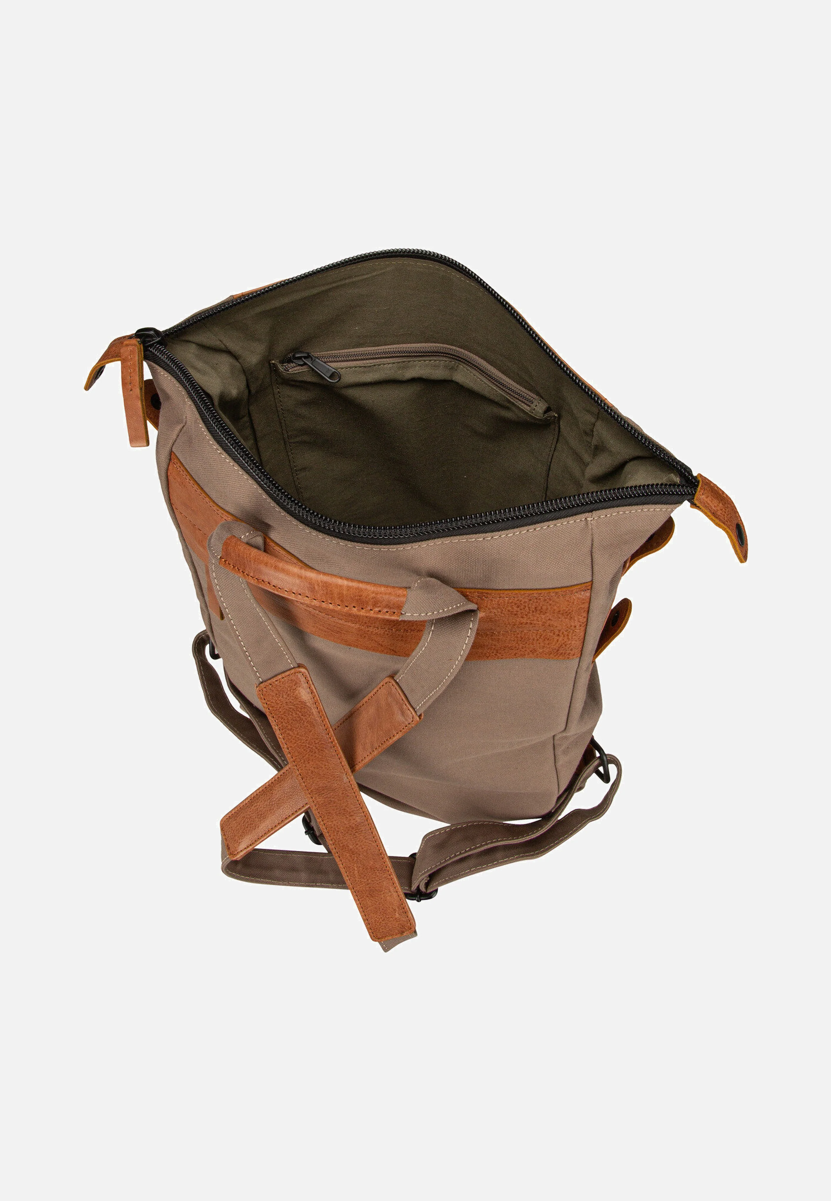 Wax 1 Sand/Cognac - Rucksack - Image 4