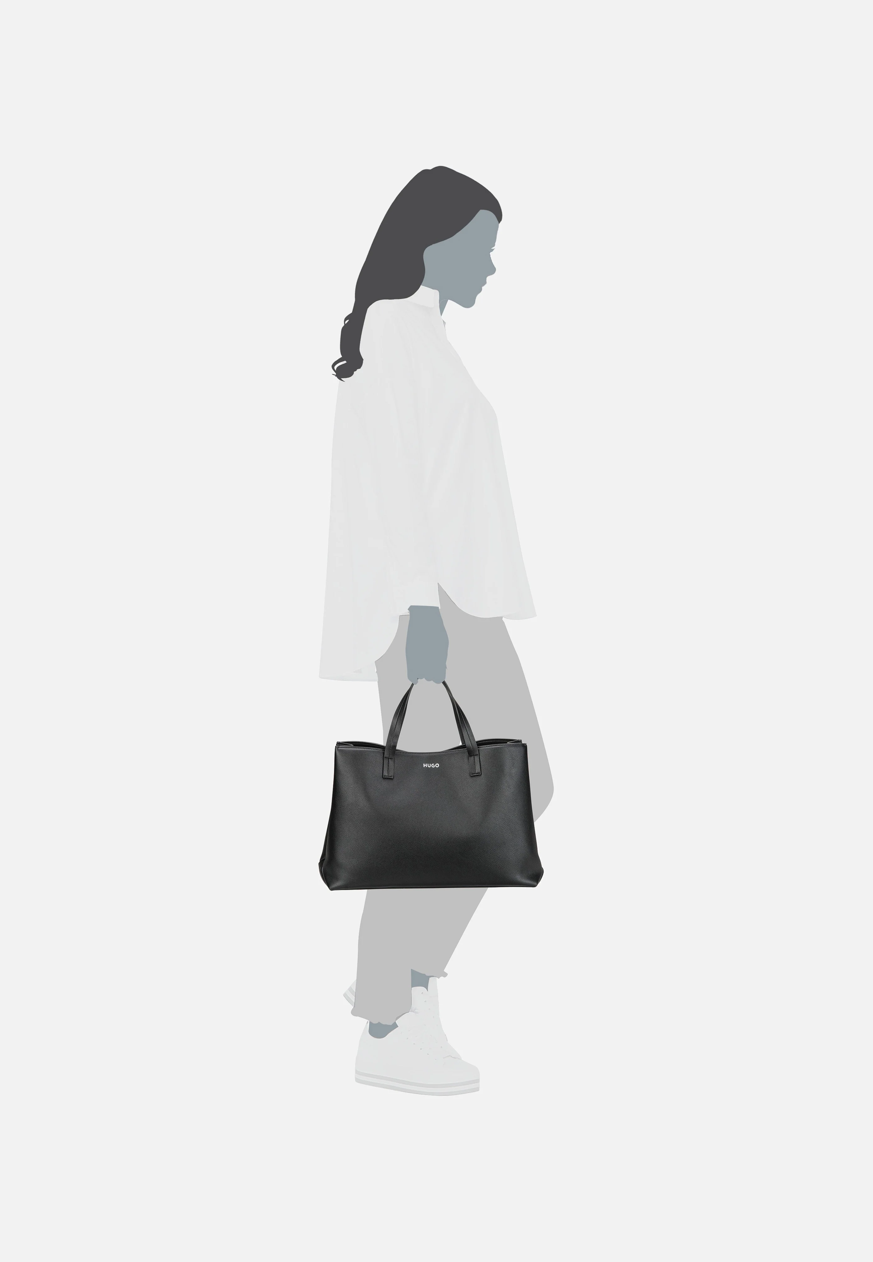 Bel Tote W.L. 50490150 Black - Tote Bag - Image 5