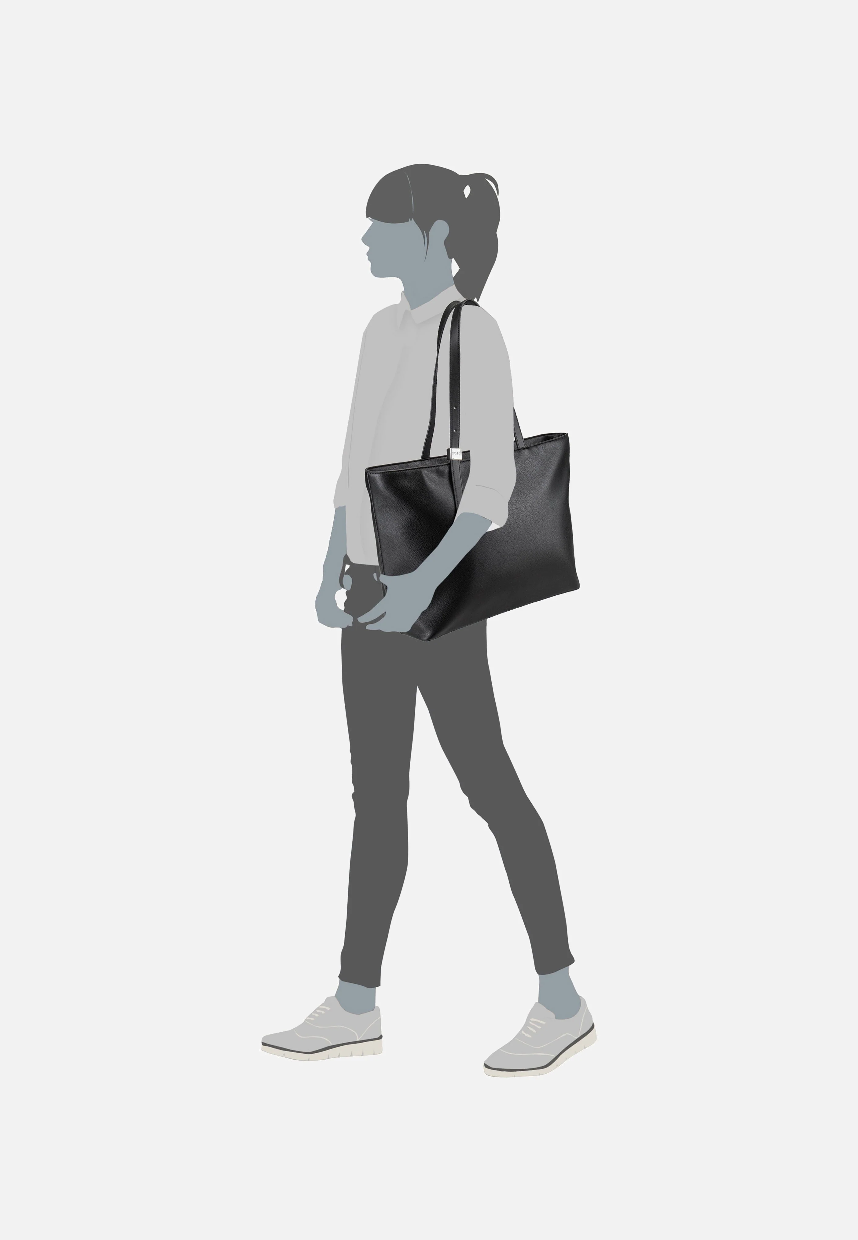 Mel 2.0 50541884 Black - Shopper - Image 6
