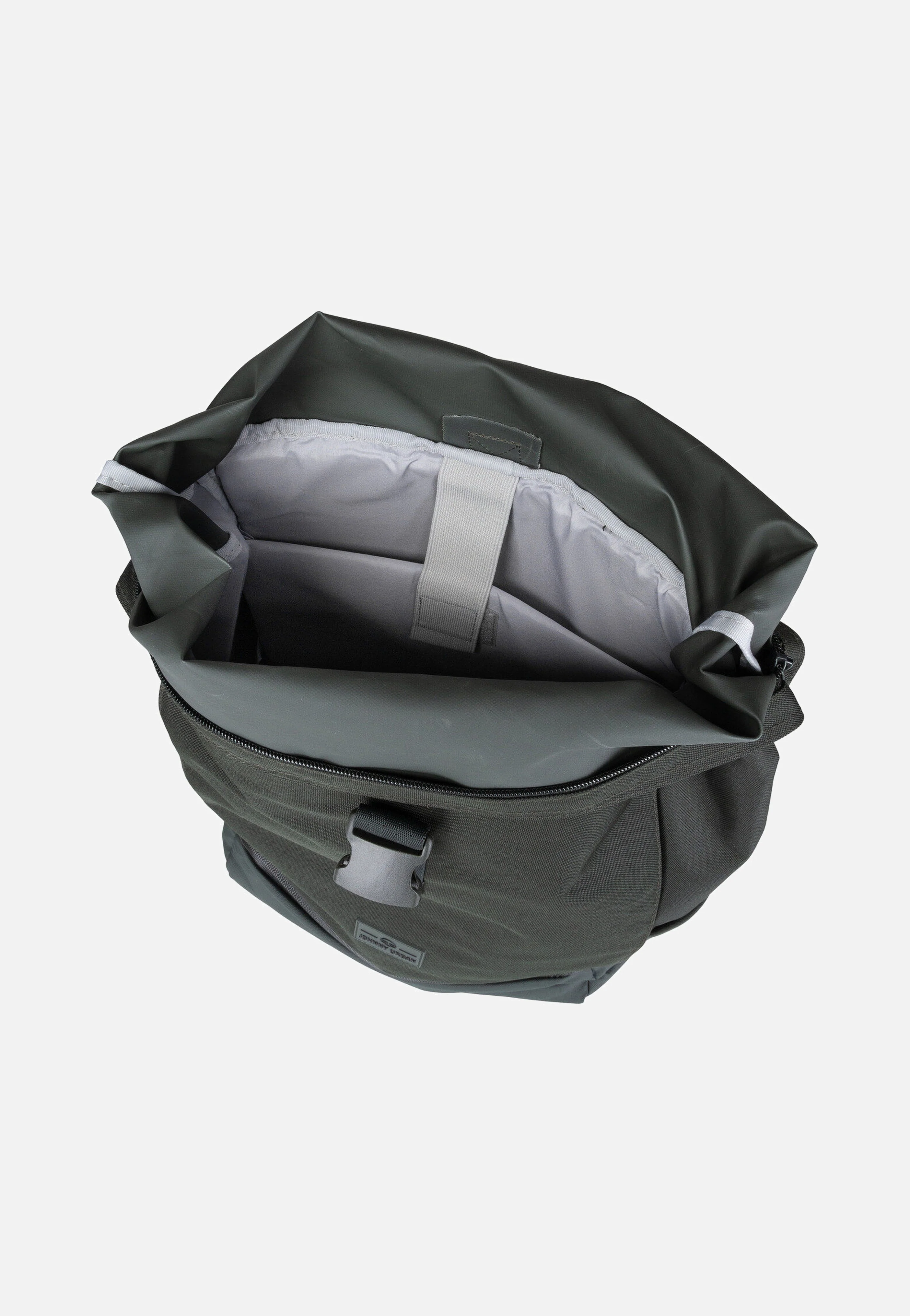 Allen Large Dark Olive - Rolltop Rucksack - Image 4