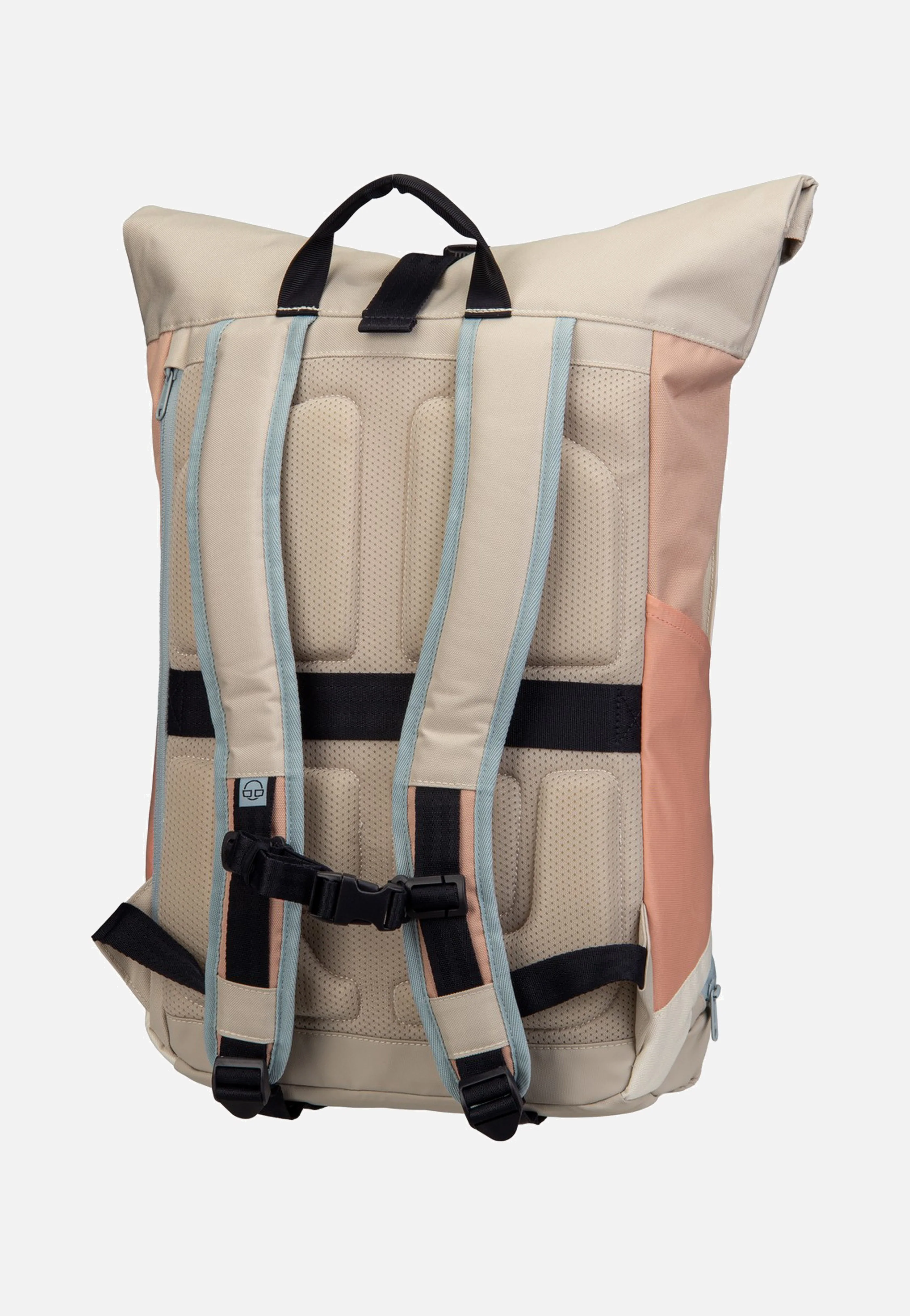 Allen Large Sand-Rose - Rolltop Rucksack - Image 3