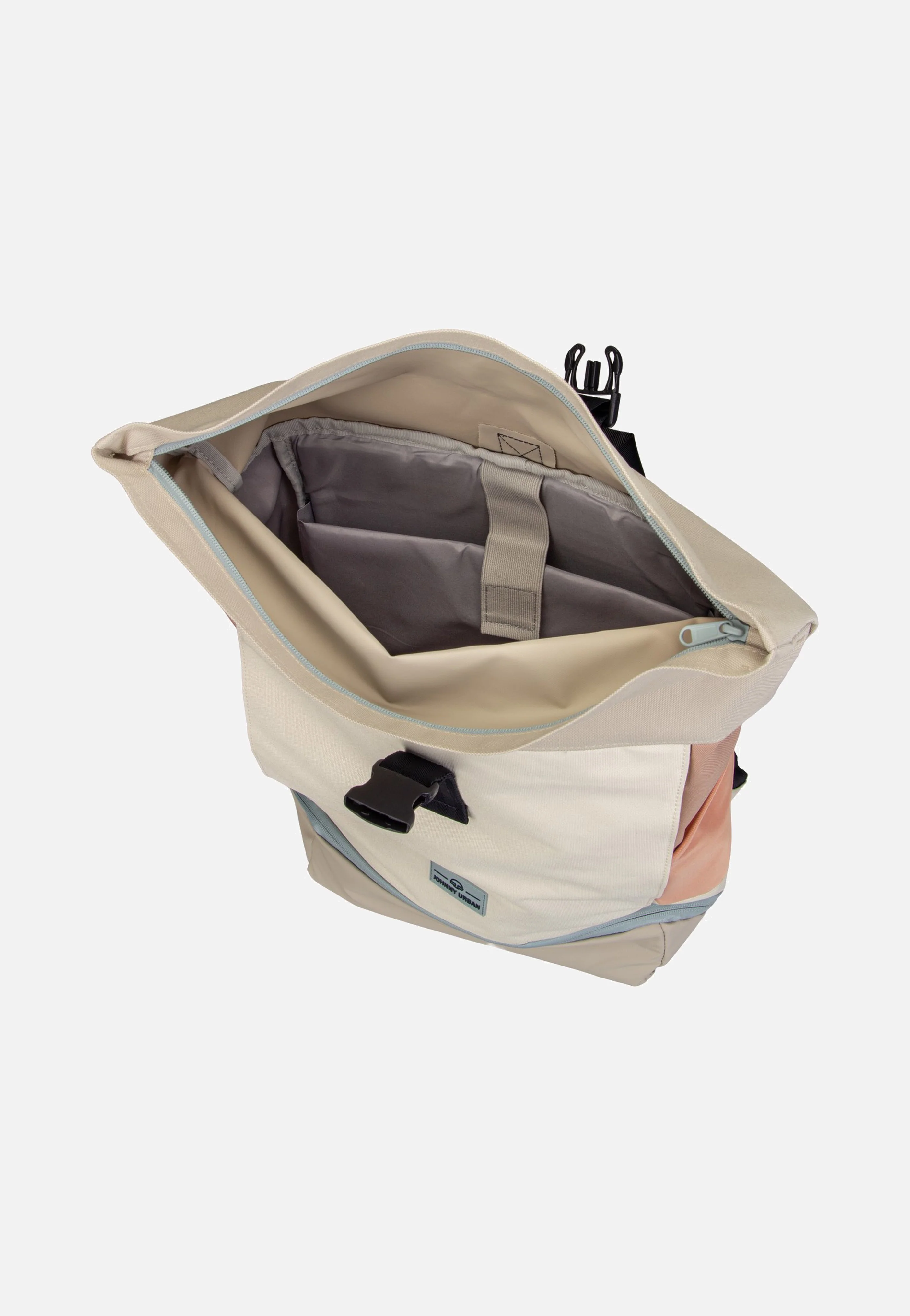 Allen Large Sand-Rose - Rolltop Rucksack - Image 5