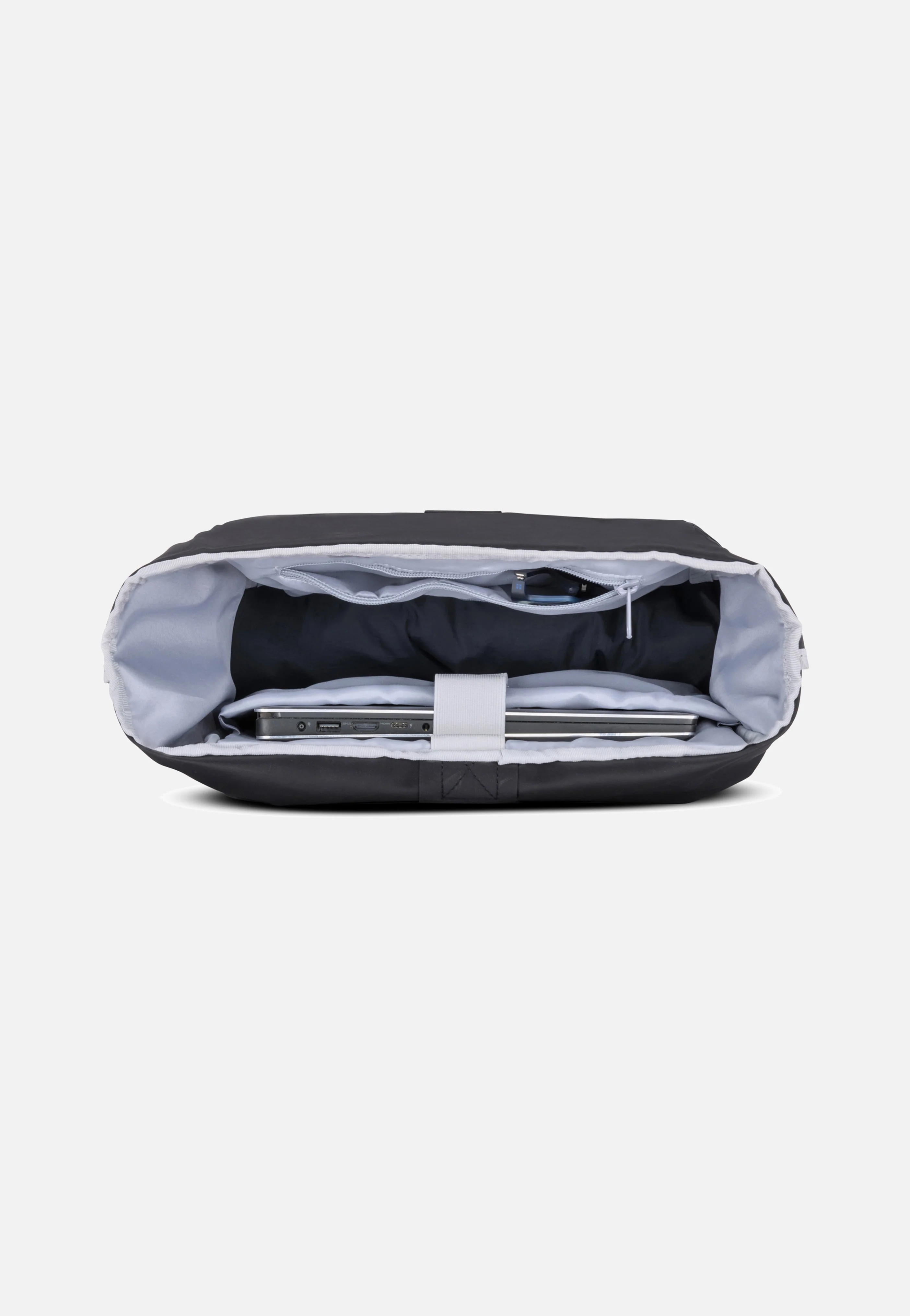 Allen Large Schwarz - Rolltop Rucksack - Image 4