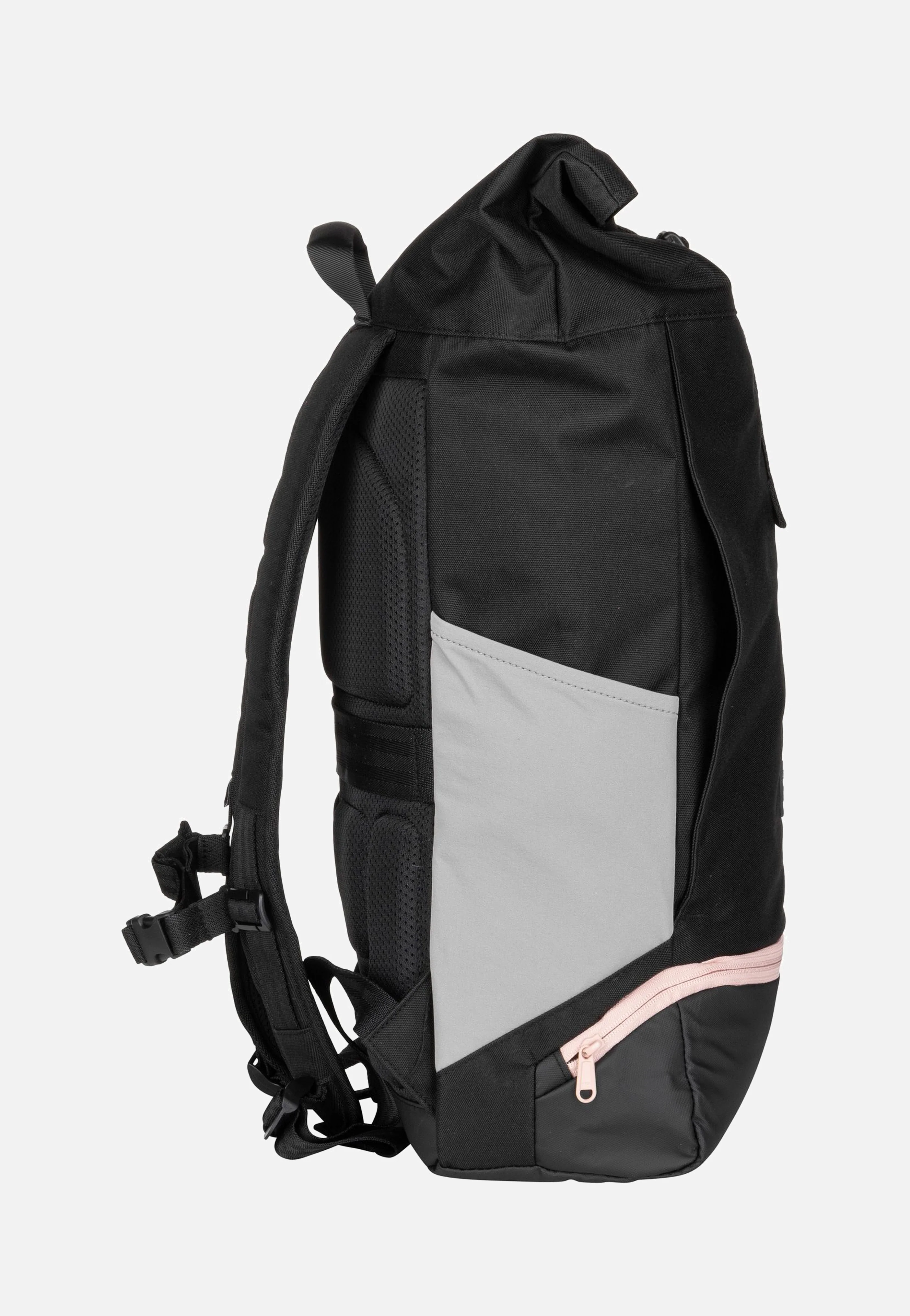 Allen Large Schwarz-Rosa - Rolltop Rucksack - Image 5