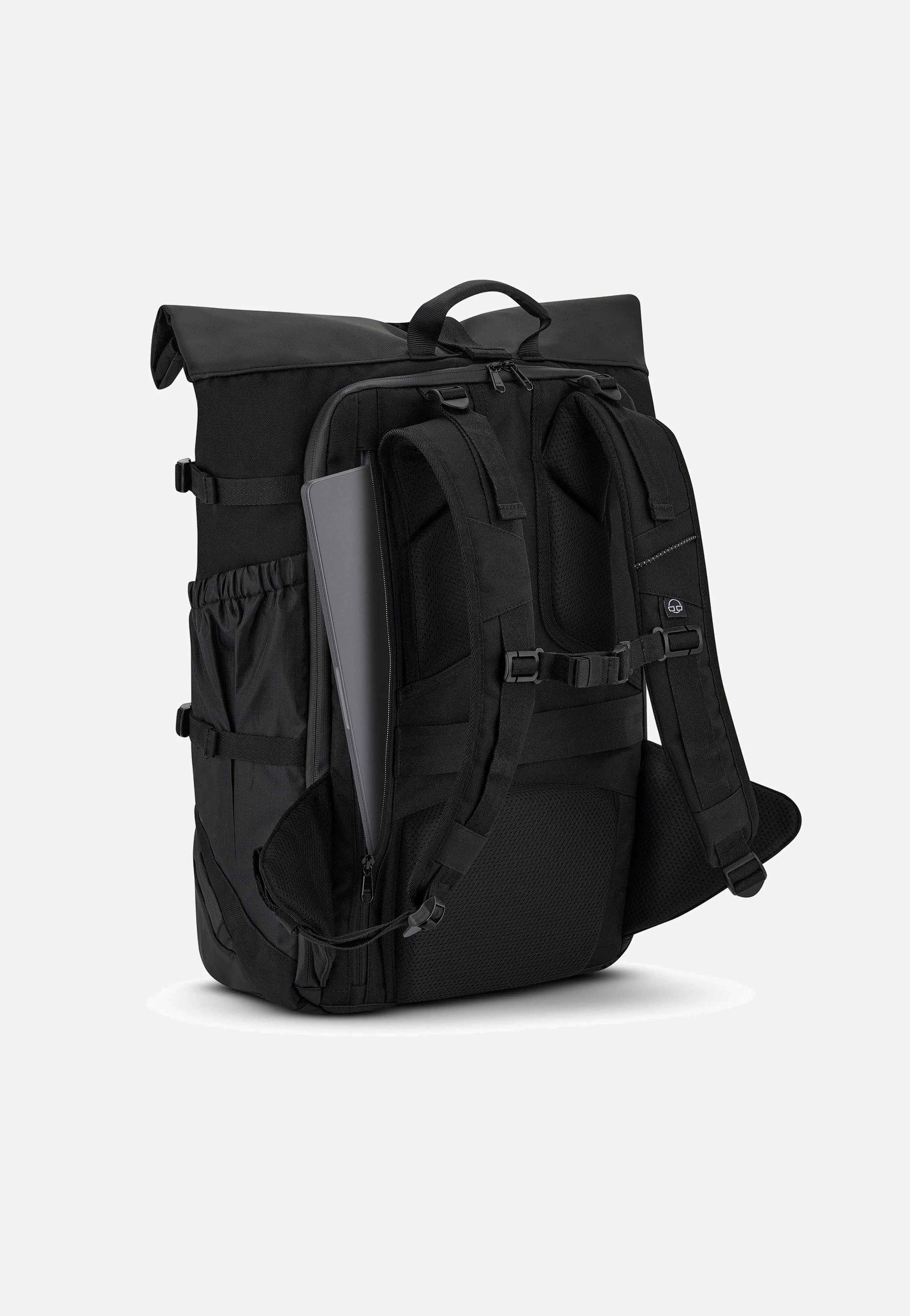 Allen Large Travel Schwarz - Rolltop Rucksack - Image 4