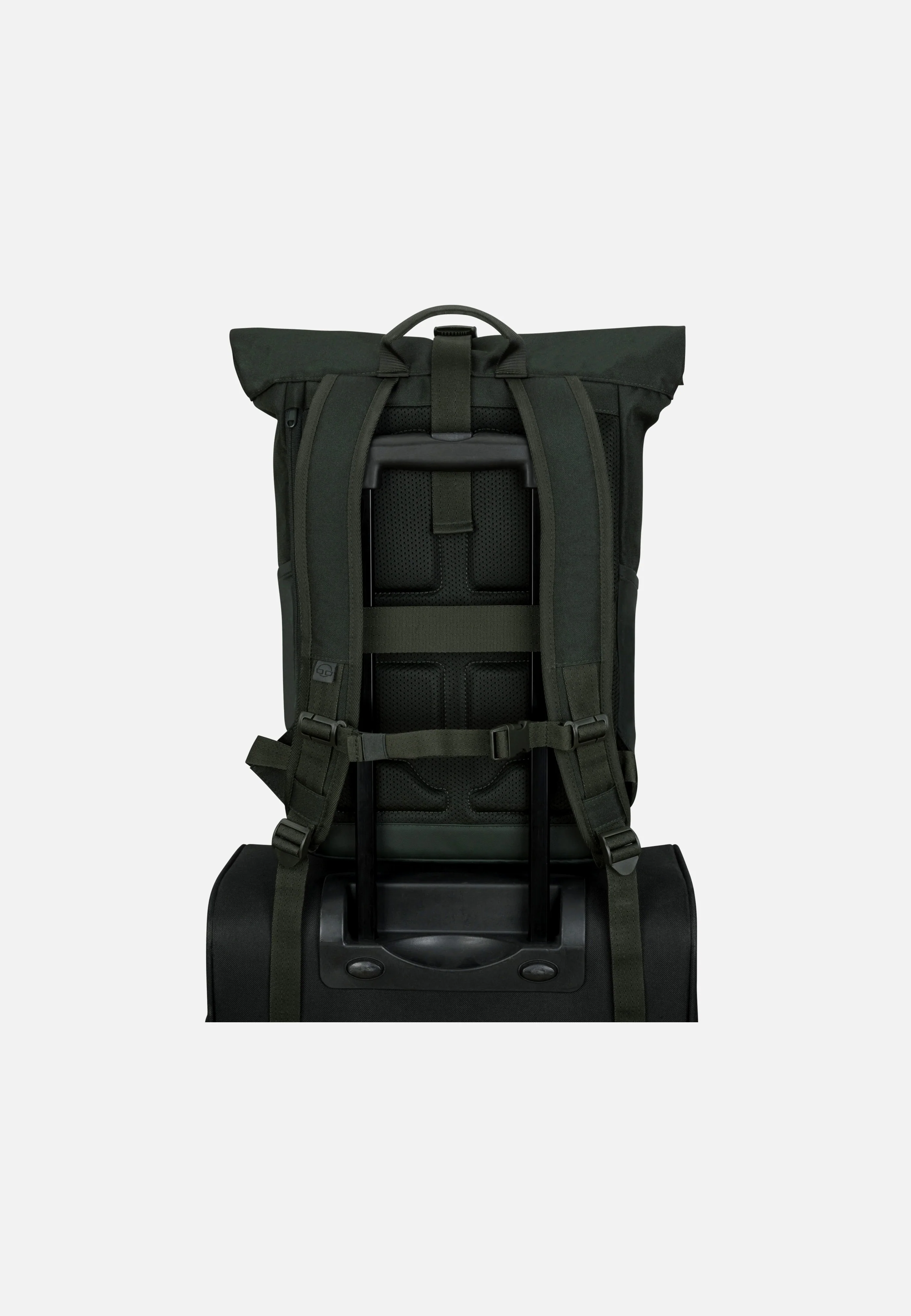 Allen Medium Dark Olive - Rolltop Rucksack - Image 7
