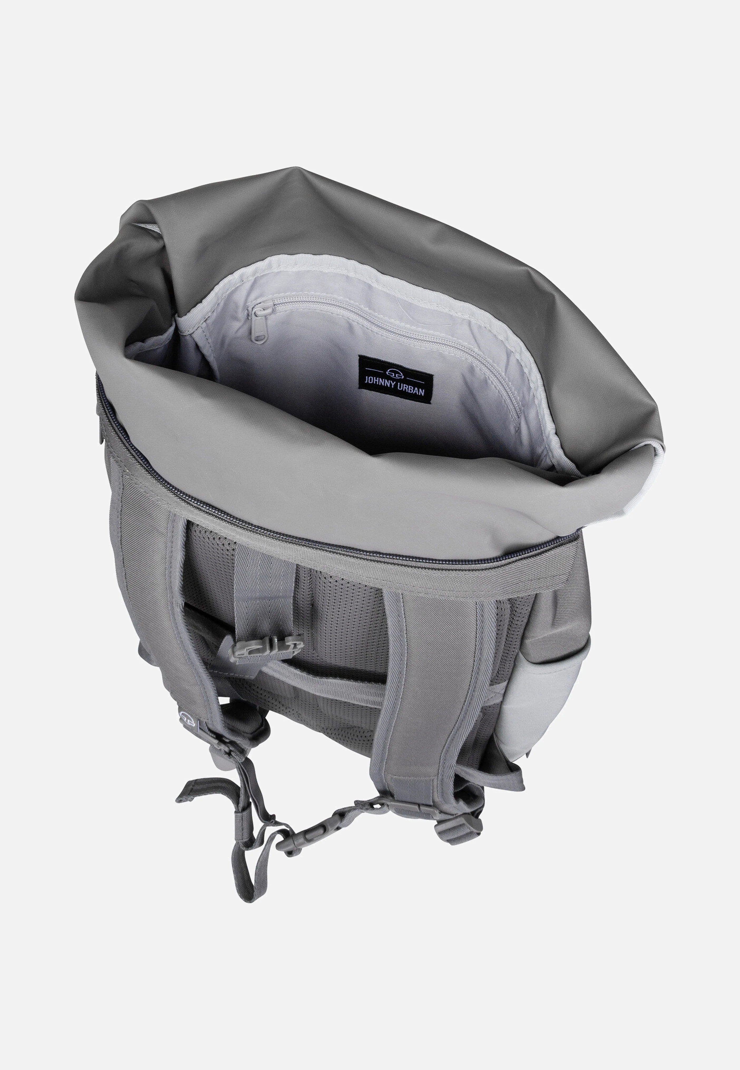 Allen Medium Dunkelgrau - Rolltop Rucksack - Image 4