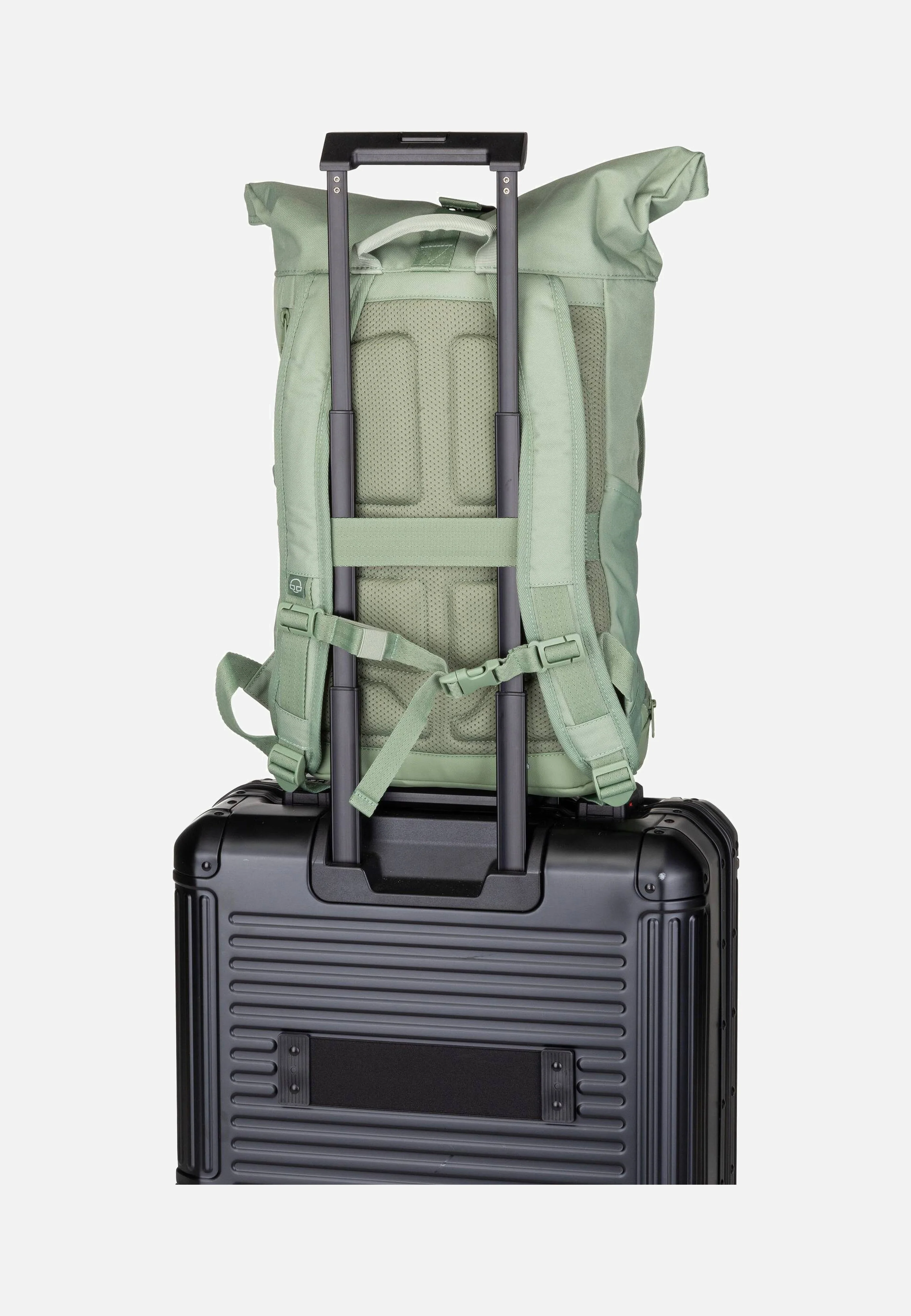 Allen Medium Salbeigrün - Rolltop Rucksack - Image 6