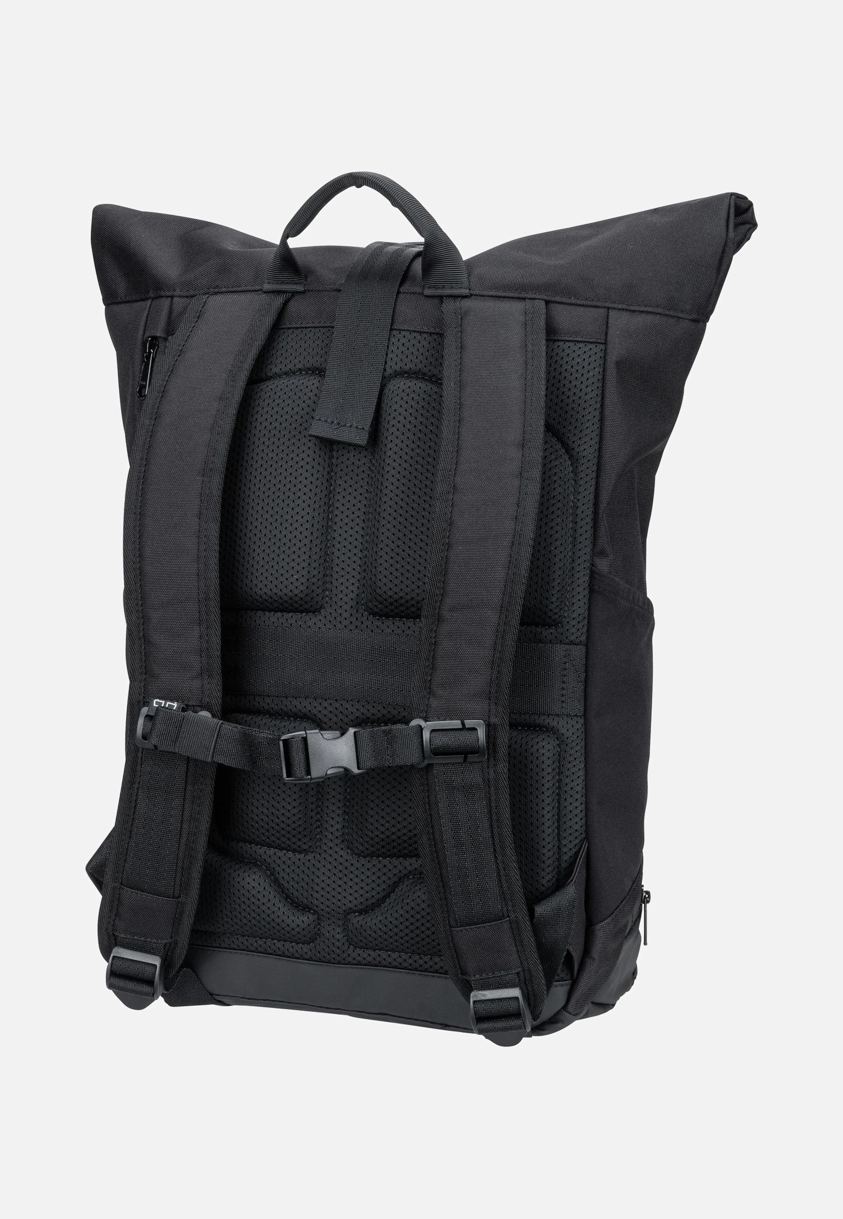 Allen Medium Schwarz - Rolltop Rucksack - Image 3