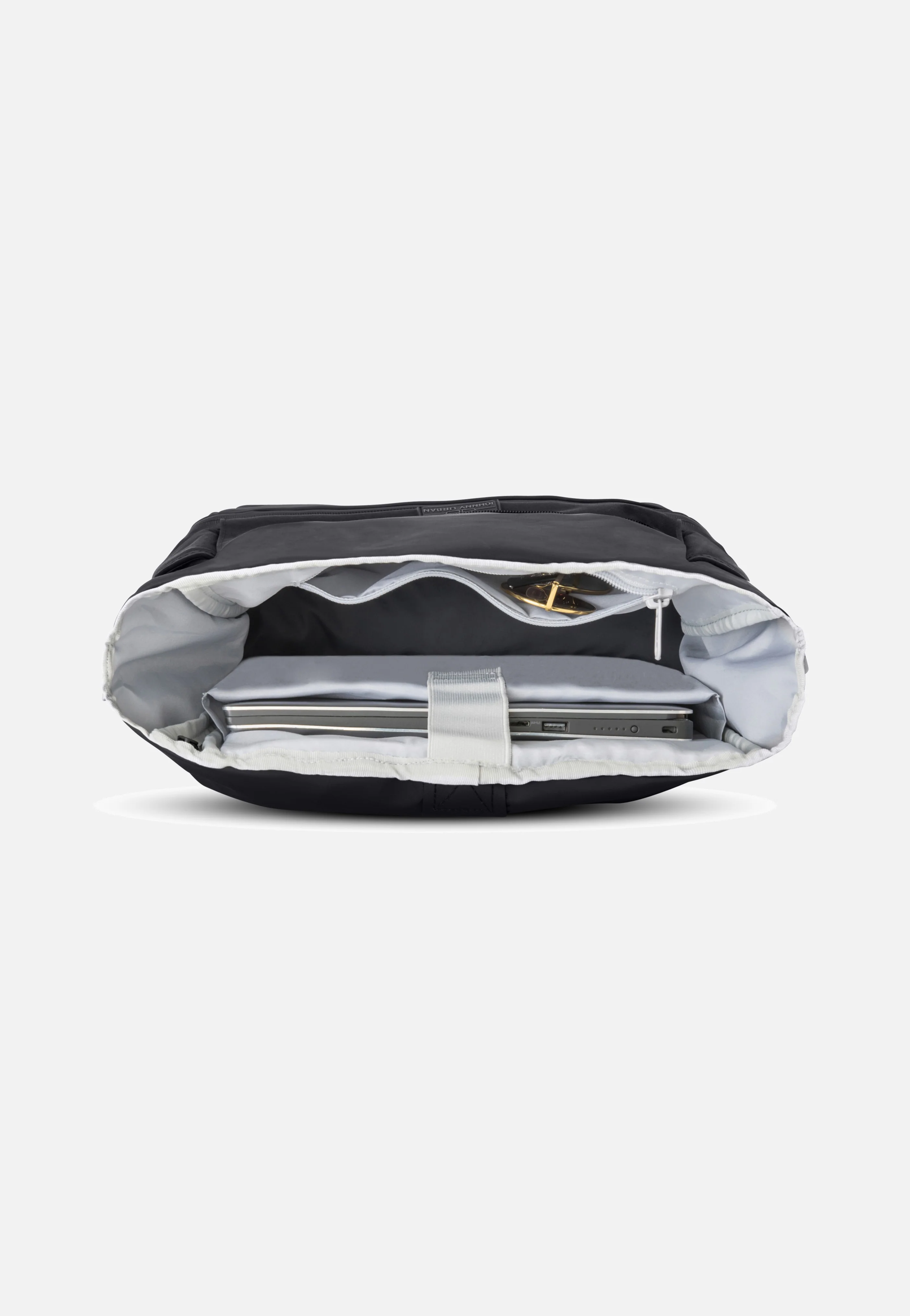 Allen Medium Schwarz - Rolltop Rucksack - Image 4